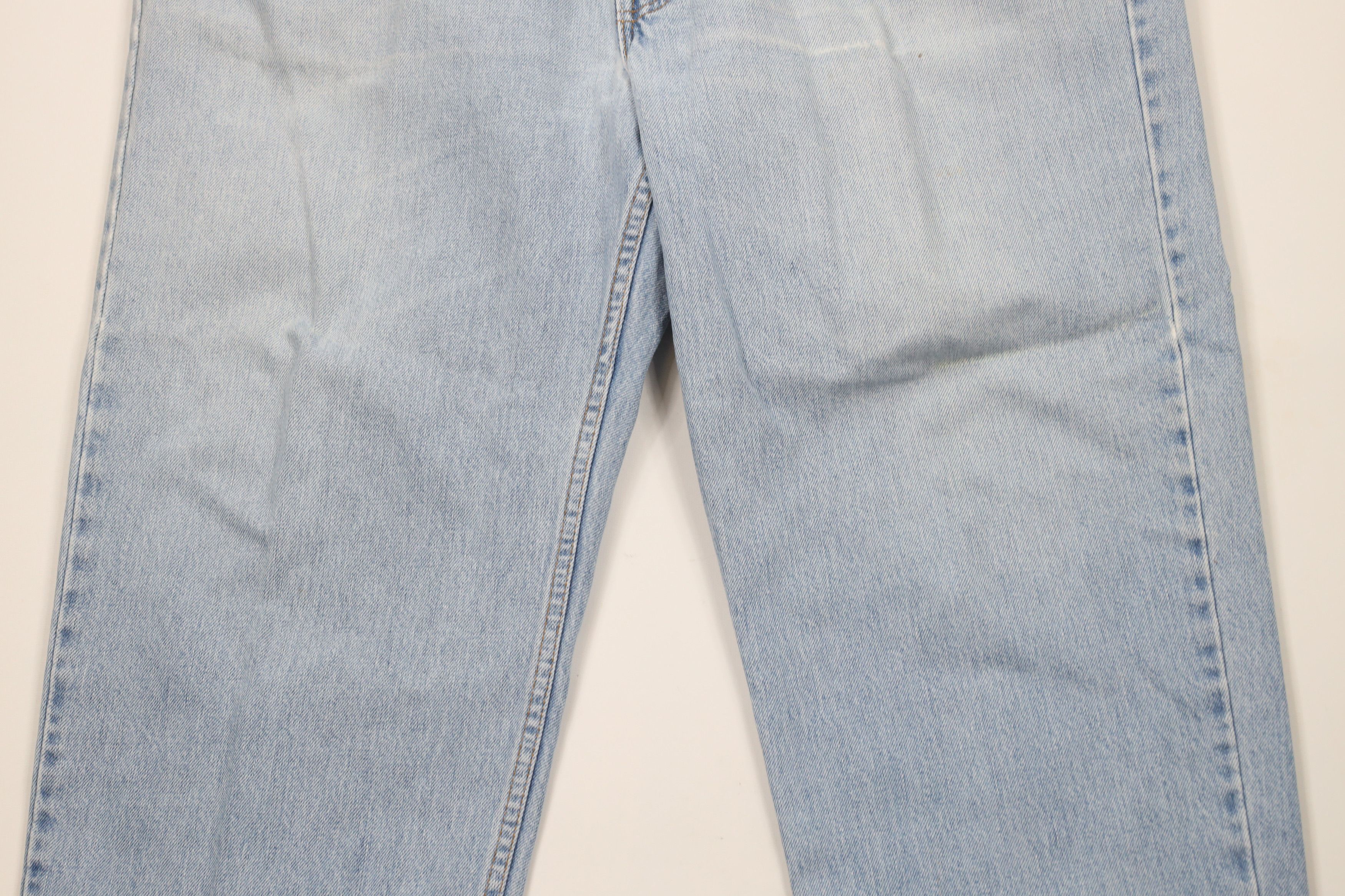 Levi's × Vintage Vintage 90s Levis 550 Relaxed Fit Denim Jeans Blue Cotton Size US 42 / EU 58 - 3 Thumbnail