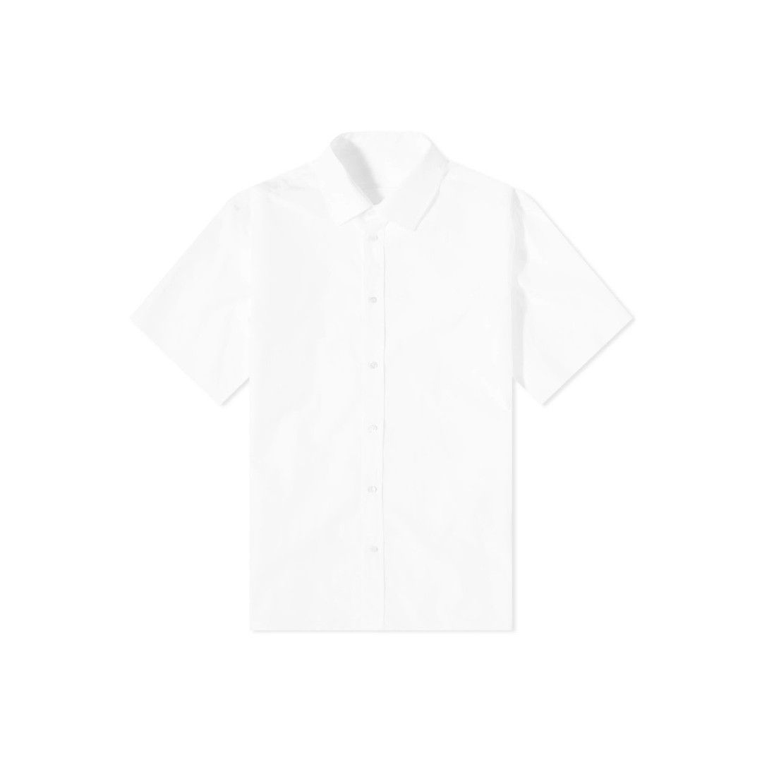 Maison Margiela oc11z0925 Classic Short Sleeve Shirt in White Size US L / EU 52-54 / 3 - 1 Thumbnail