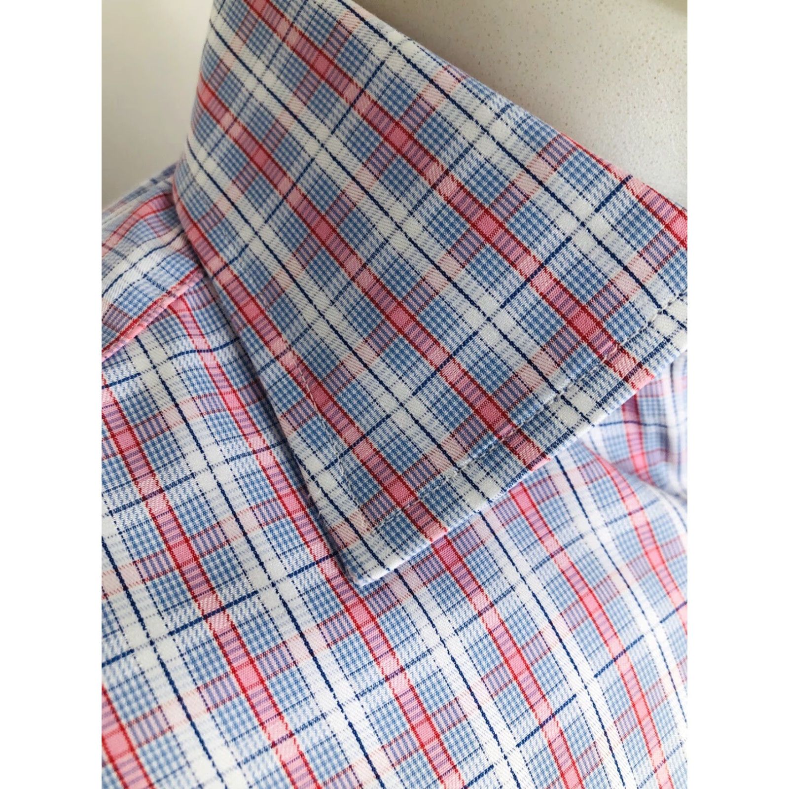 Pinko Thomas Pink London Plaid Shirt Mens 15.5/34 Long Sleeve Button-Up EXCELLENT Size US M / EU 48-50 / 2 - 2 Thumbnail