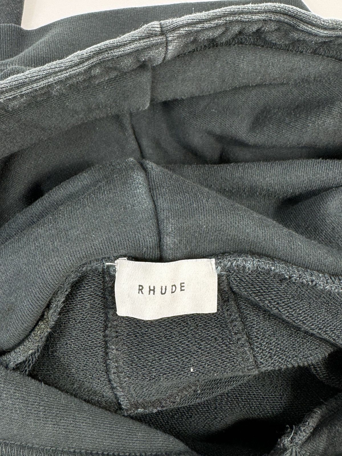 Rhude MOTOR OVERSIZED LOGO PRINT HOODIE Size US XL / EU 56 / 4 - 3 Thumbnail