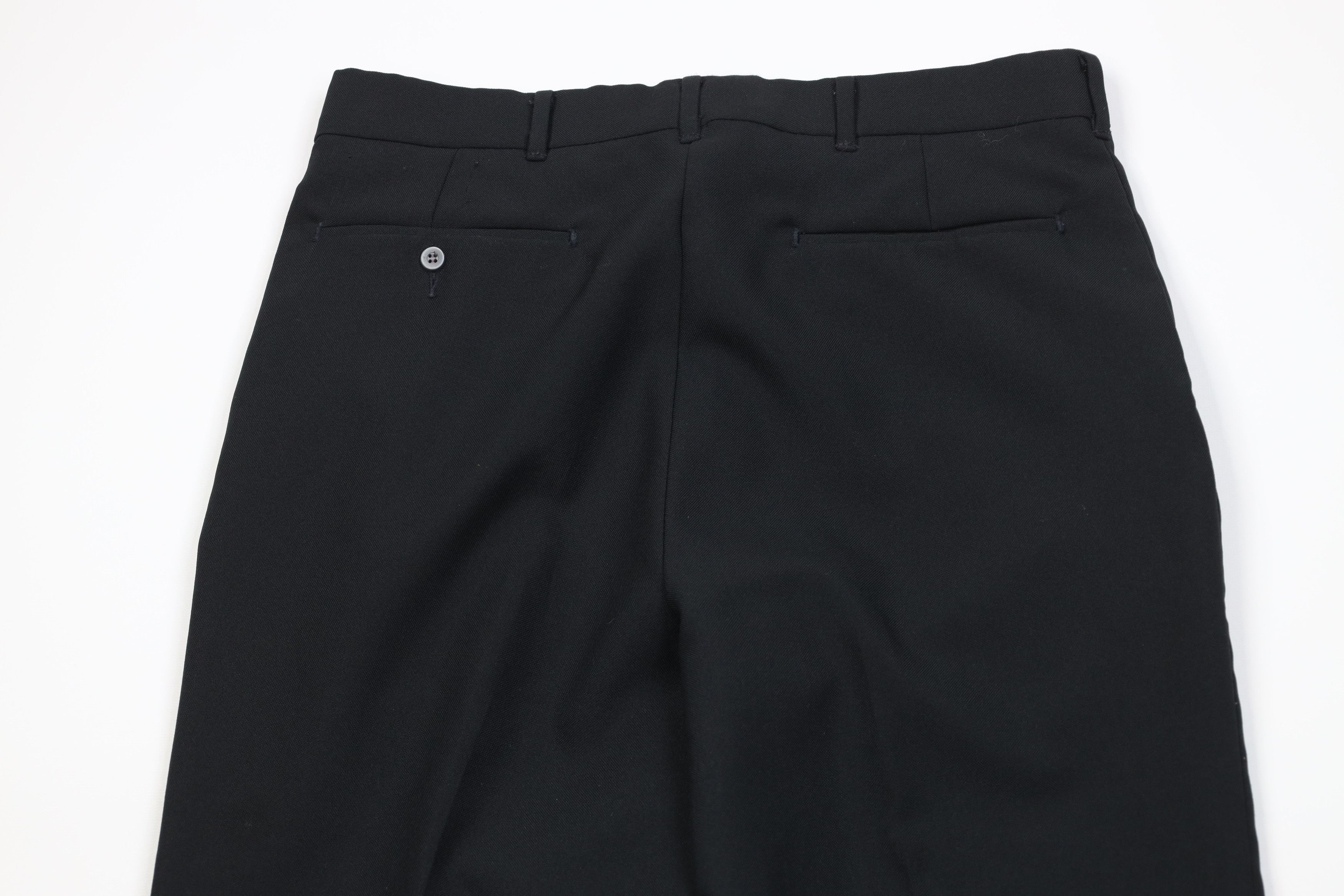 Vintage Vintage 70s Streetwear Straight Leg Chino Pants Black USA Size US 30 / EU 46 - 12 Thumbnail