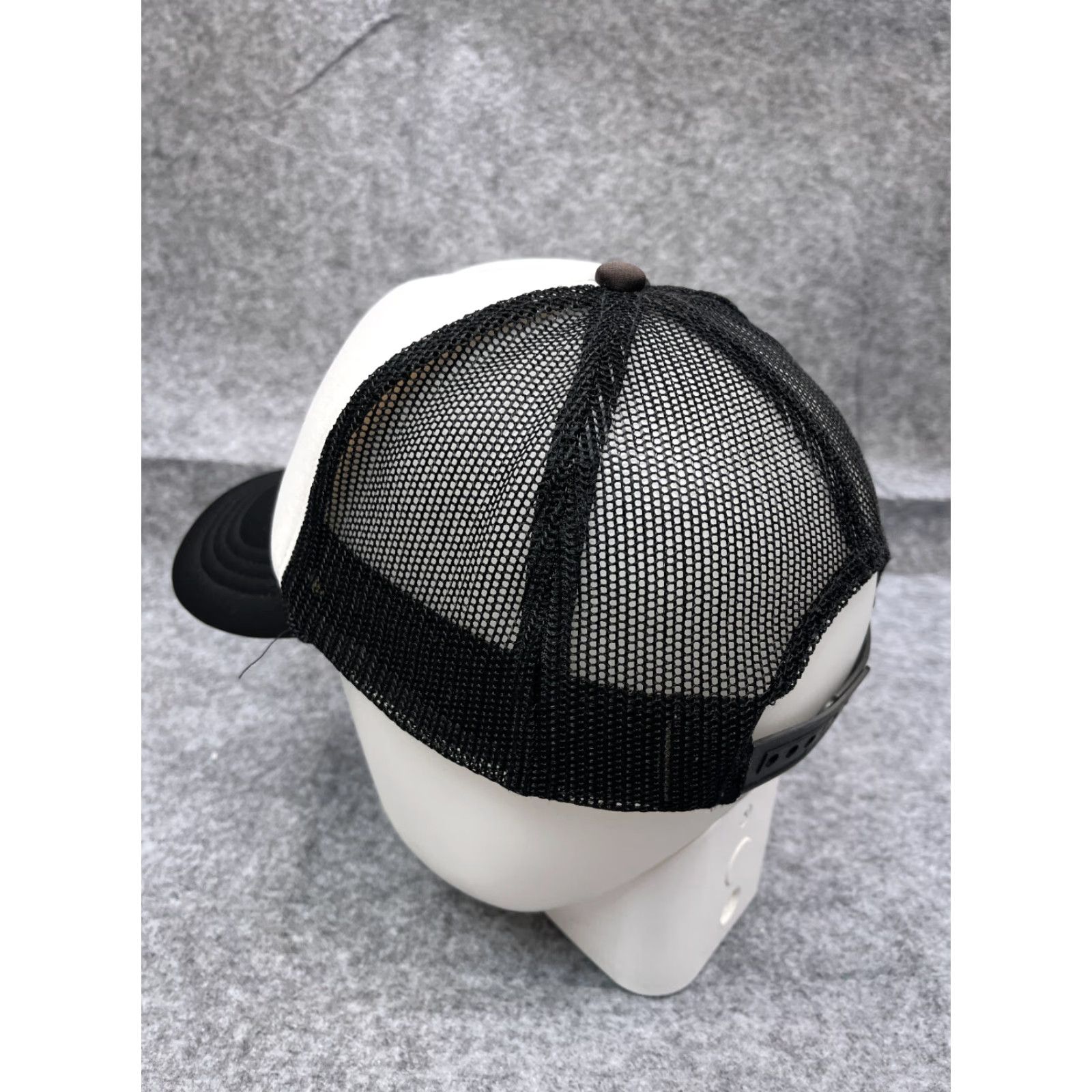 Vintage HPM Hat Cap Snap Back Adult Black Polyester Nylon Trucker Workwear Outdoors Size ONE SIZE - 5 Thumbnail