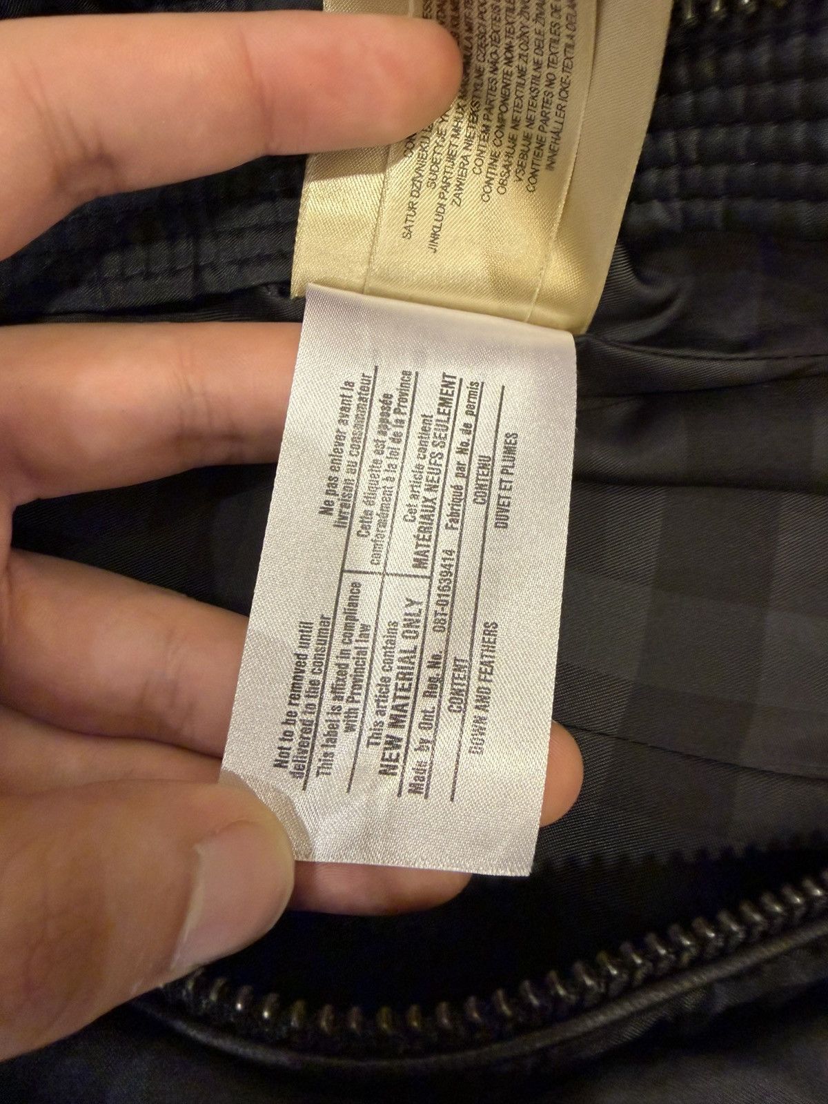 Burberry Burberry Brit Down Puffer Jacket Size S / US 4 / IT 40 - 8 Thumbnail