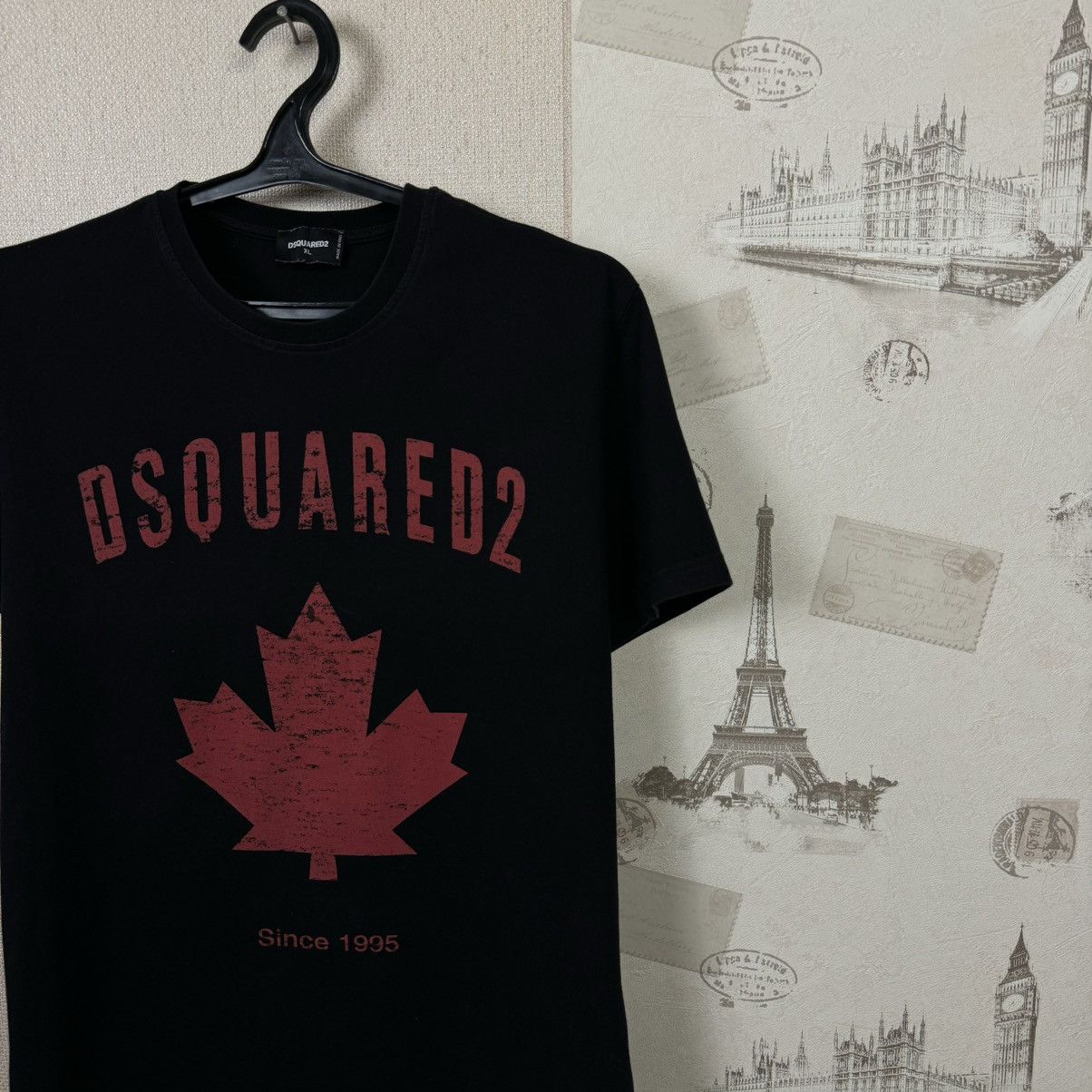 Dsquared2 Dsquared2 T shirt Logo Black Men XL Luxury Streetwear Size US XL / EU 56 / 4 - 8 Thumbnail