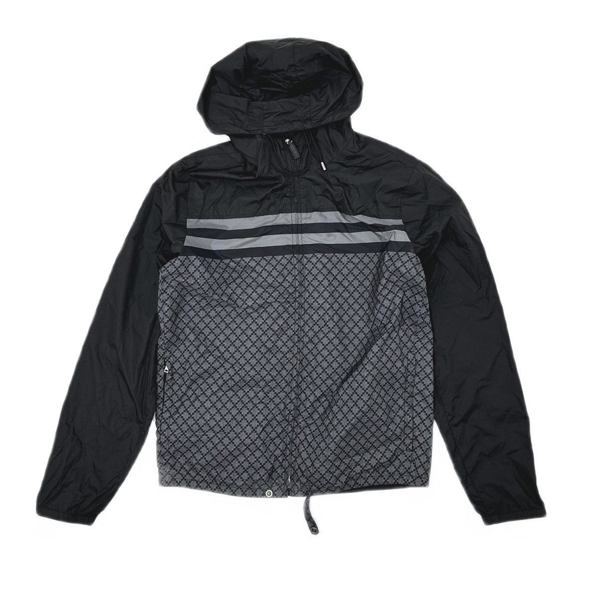 Gucci Gucci 2011 Diamante Monogram Nylon Windbreaker jacket Size US S / EU 44-46 / 1 - 1 Thumbnail
