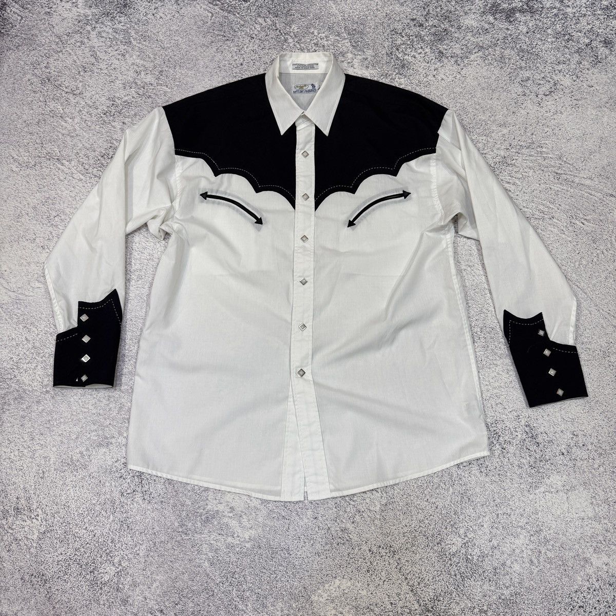 Panhandle Slim Vintage Panhandle Slim Western Shirt Pearl Snaps Yoke Smile Size US L / EU 52-54 / 3 - 1 Thumbnail