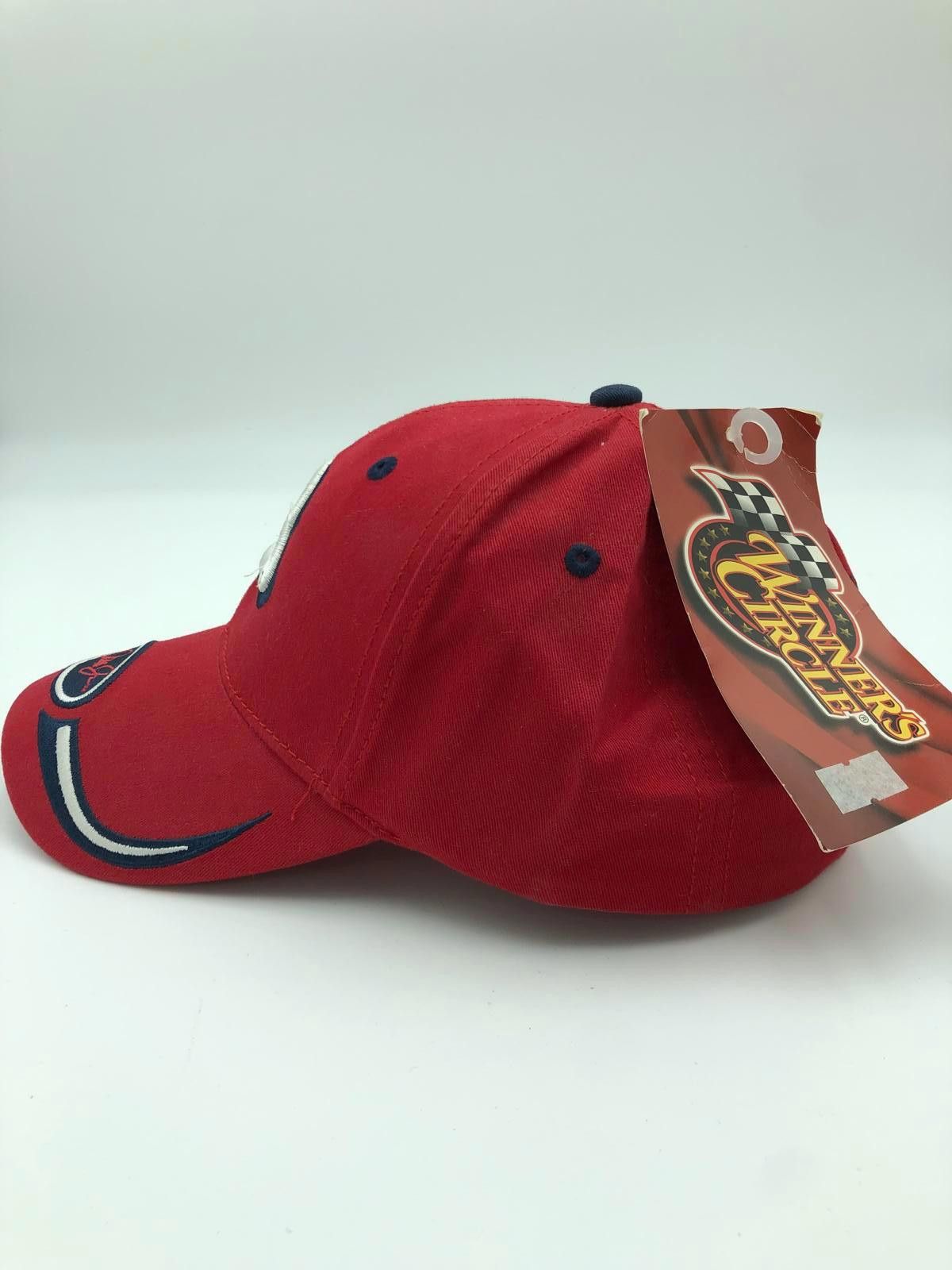 Chase Authentics Authentic Dale Earnhardt Jr. + Budweiser Red Racing Cap Size ONE SIZE - 2 Thumbnail