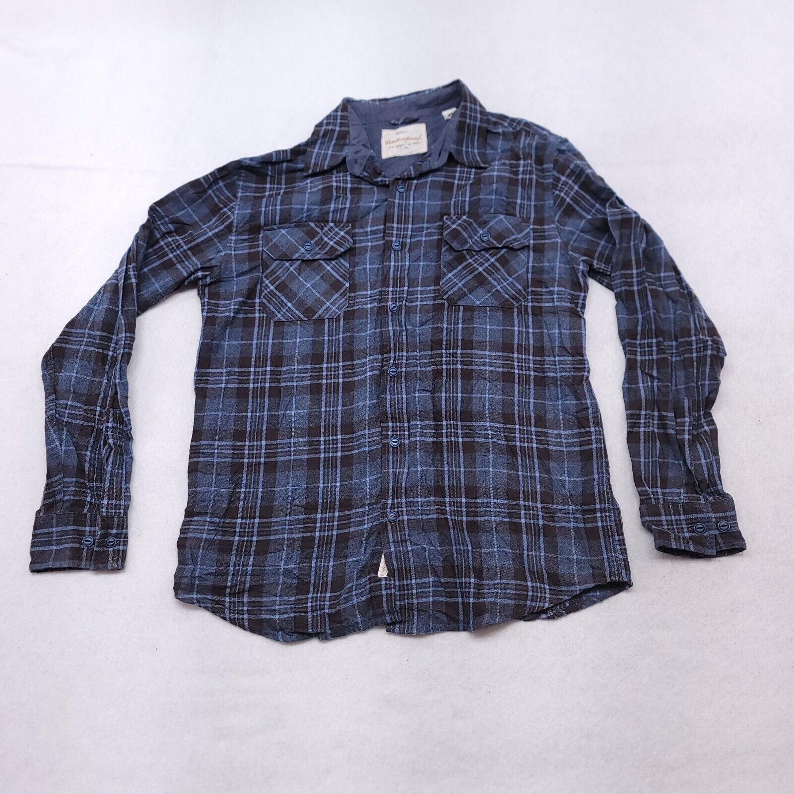 Weatherproof Weatherproof Tartan Flannel Casual Shirt Womens Size M Blue Size M / US 6-8 / IT 42-44 - 2 Thumbnail