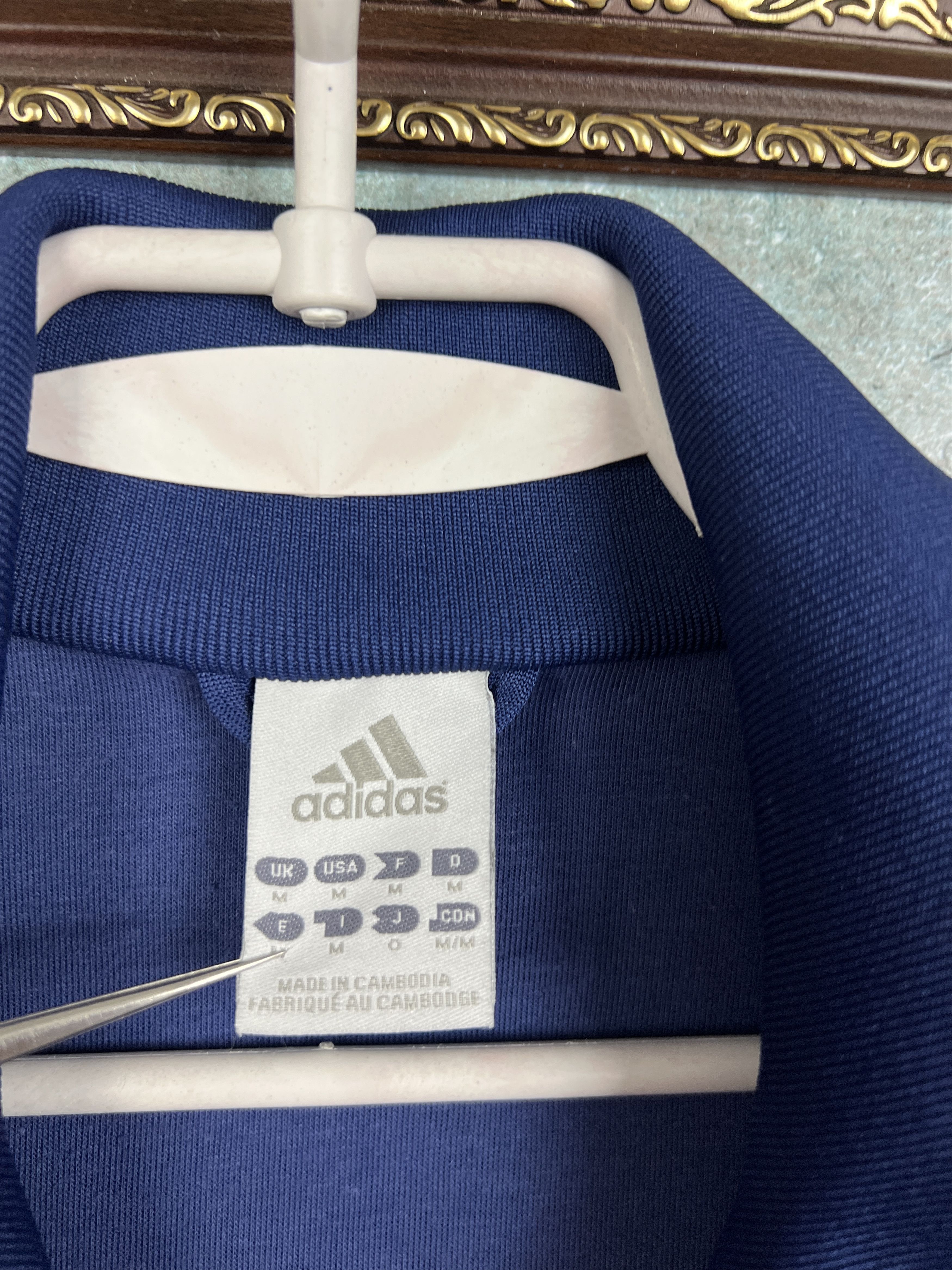 Adidas Adidas DIF Djurgarden Football Jacket Soccer Track Top Size US M / EU 48-50 / 2 - 7 Thumbnail