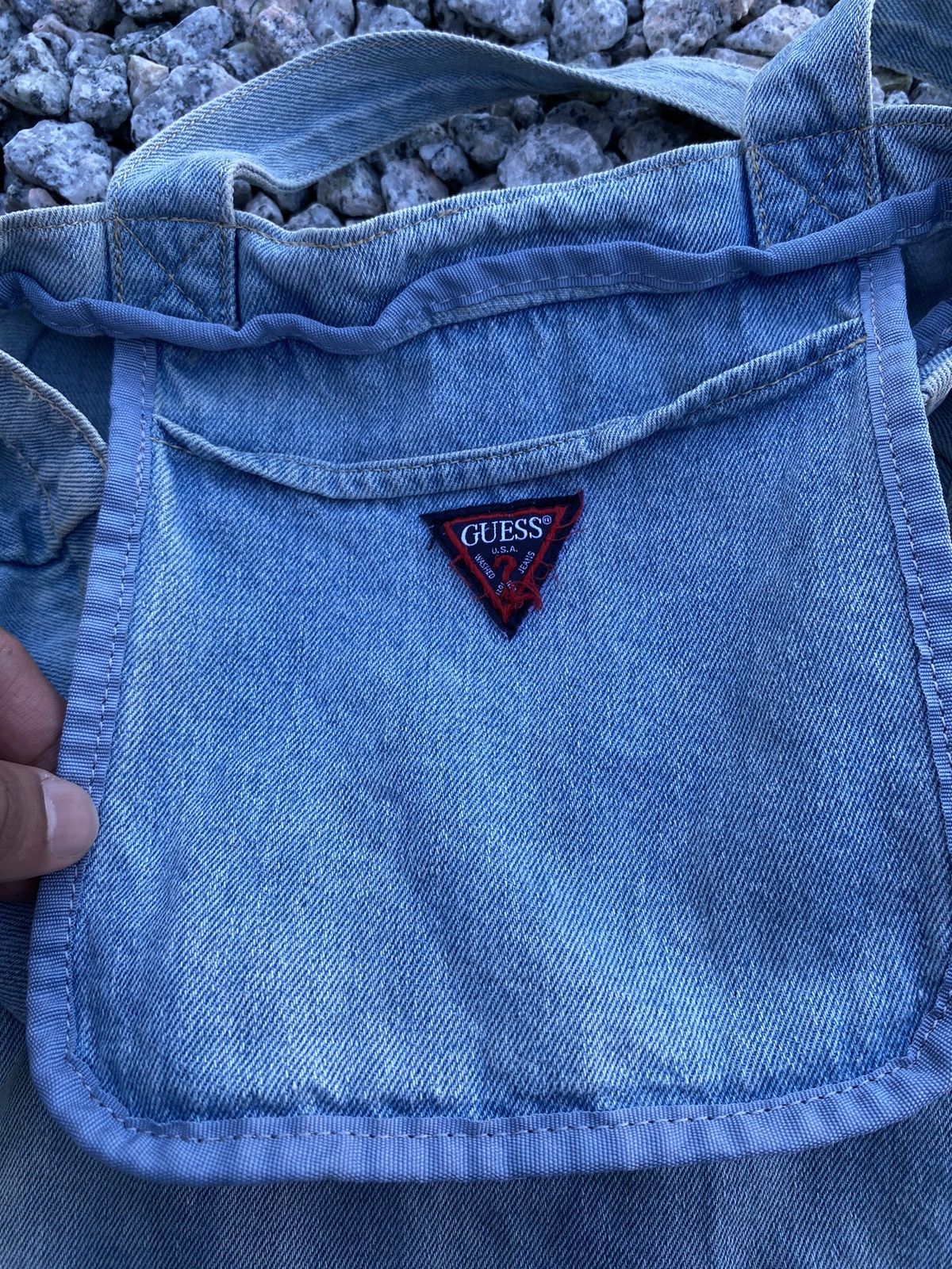 Vintage Guess Jeans Sling Tote Bag Unisex Vintage Vtg Size ONE SIZE - 3 Thumbnail