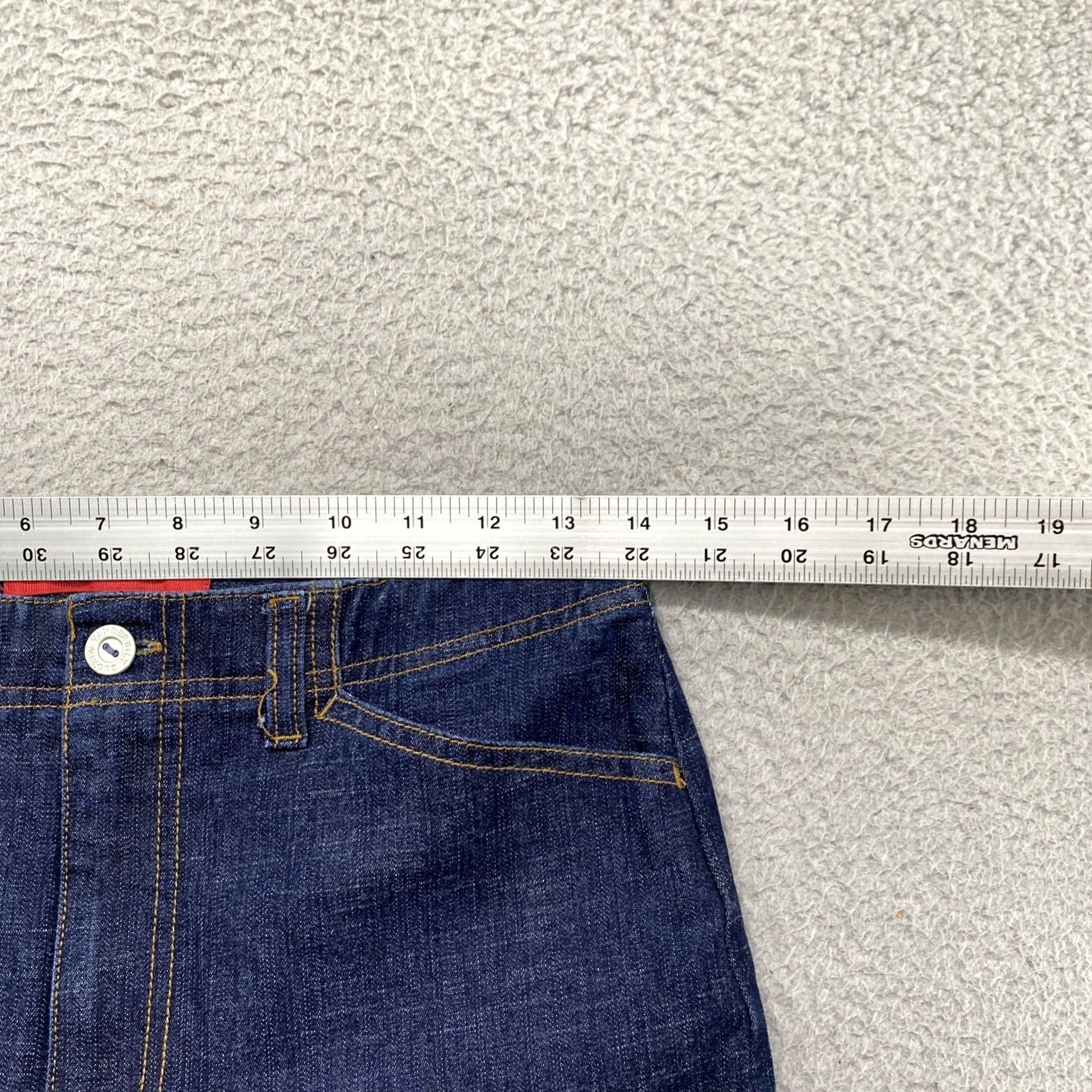 Gloria Vanderbilt VINTAGE Gloria Vanderbilt Women’s Jeans Capri Dark Wash Size 6 Blue Denim Capri Womens Size 28" / US 6 / IT 42 - 5 Thumbnail