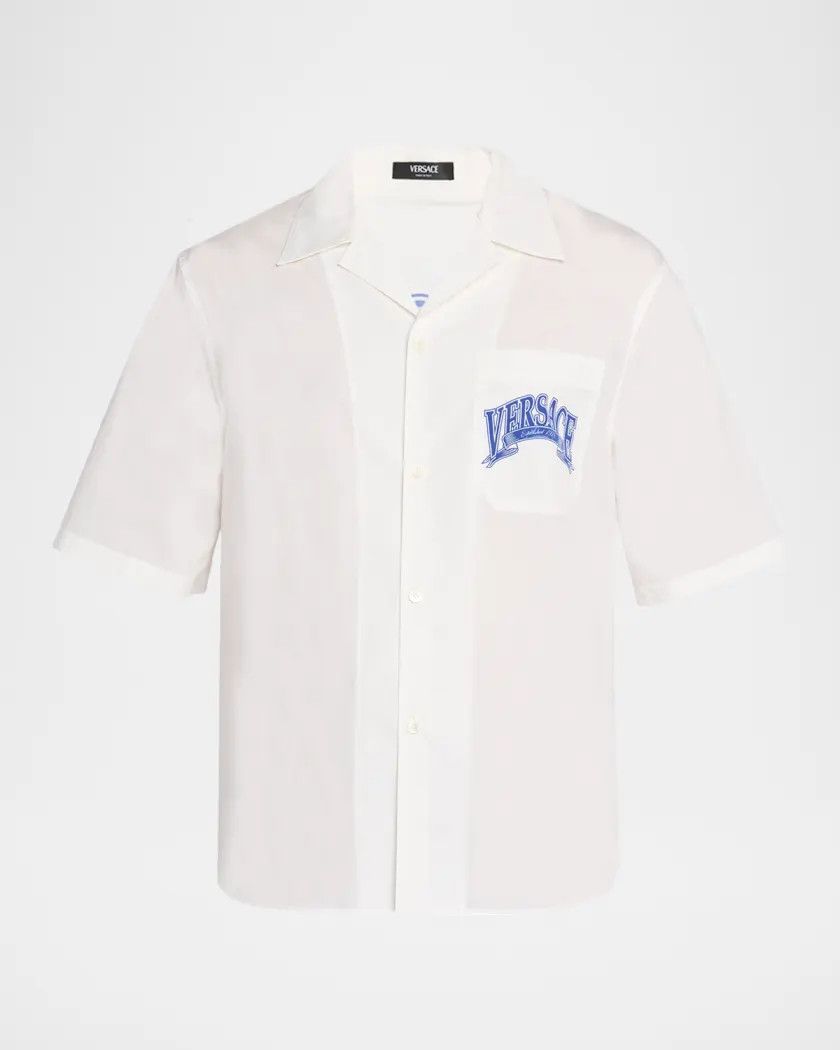 Versace Versace Medusa Logo Button Down Size US M / EU 48-50 / 2 - 4 Thumbnail