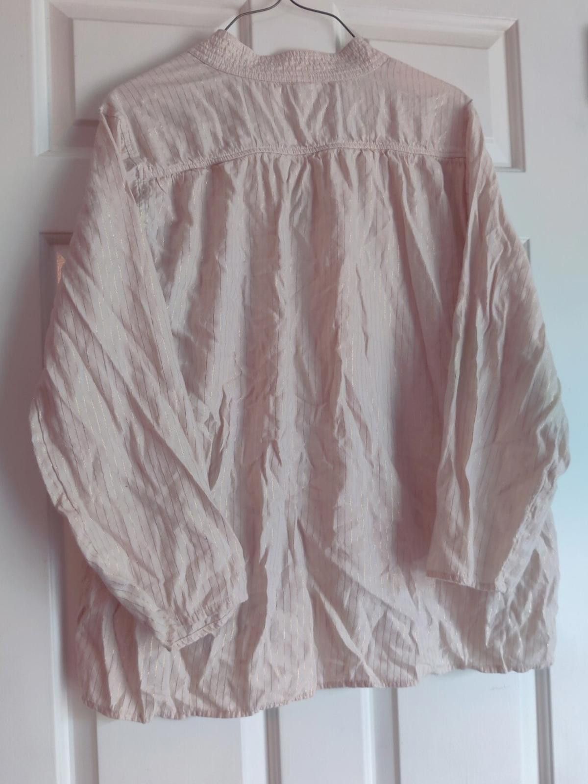 Old Navy Old Navy Women’s Long Sleeve Pullover Blouse Large L Top Shi Size L / US 10 / IT 46 - 10 Thumbnail
