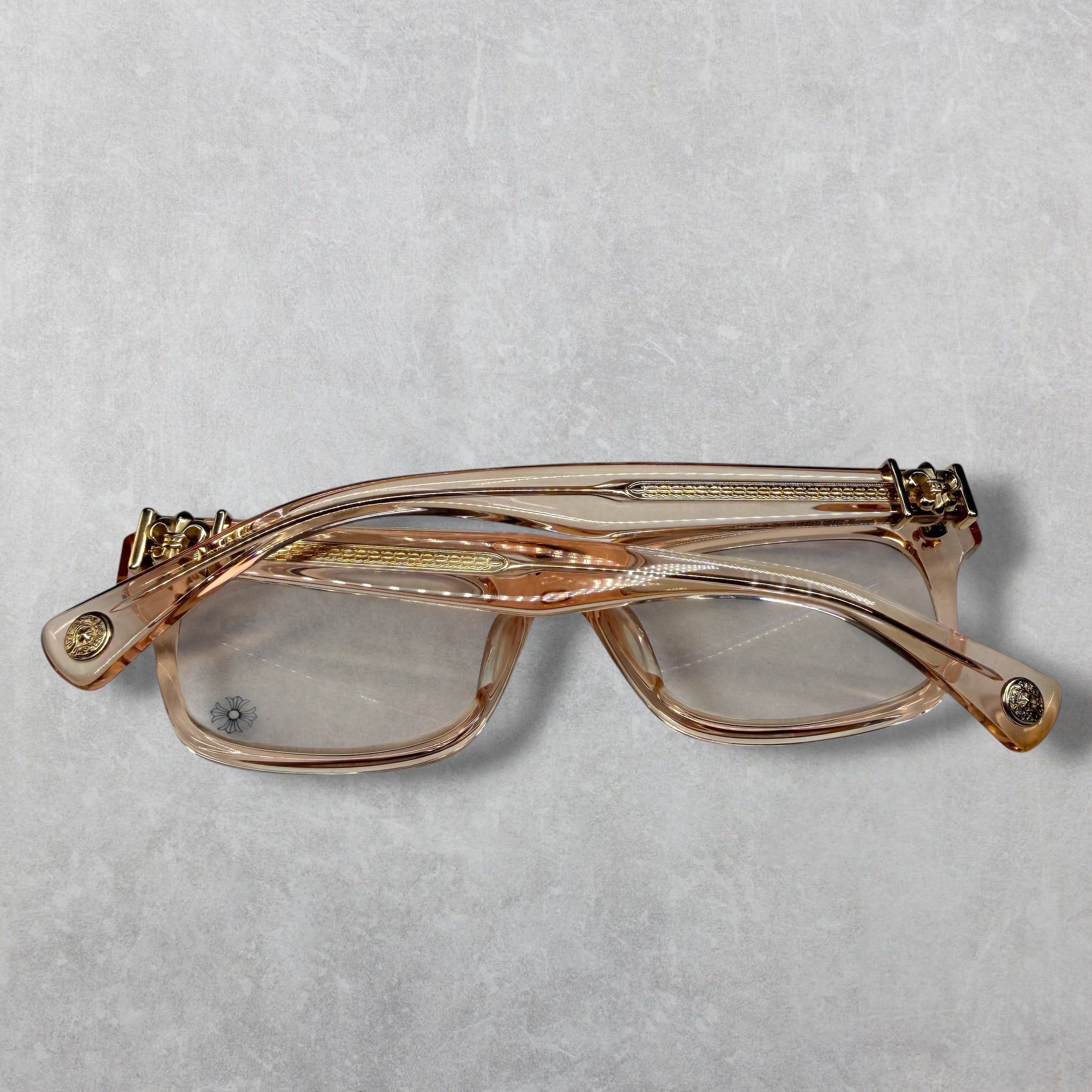 Chrome Hearts Chrome Hearts Gittin Any? Pink Crystal Glasses Size ONE SIZE - 5 Thumbnail