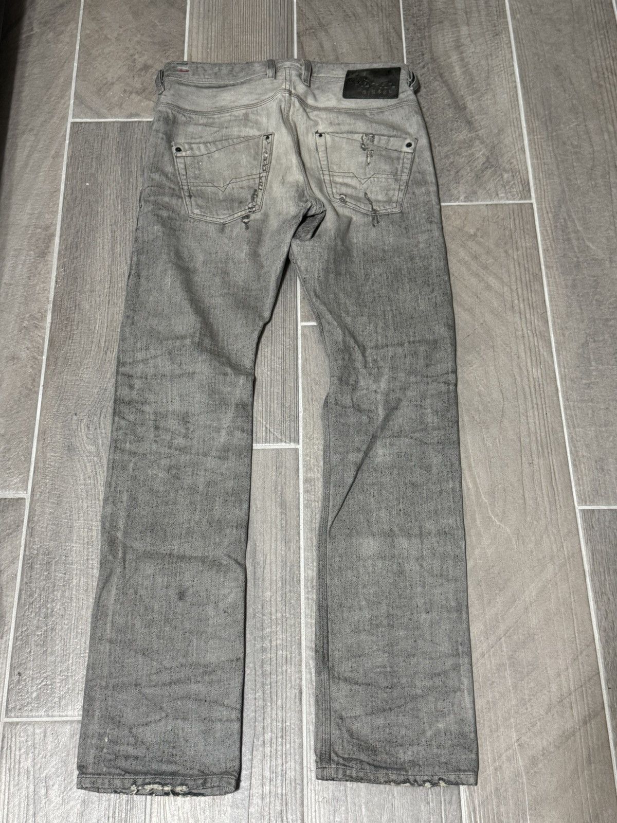 Diesel Diesel grey denim Size US 29 - 2 Thumbnail