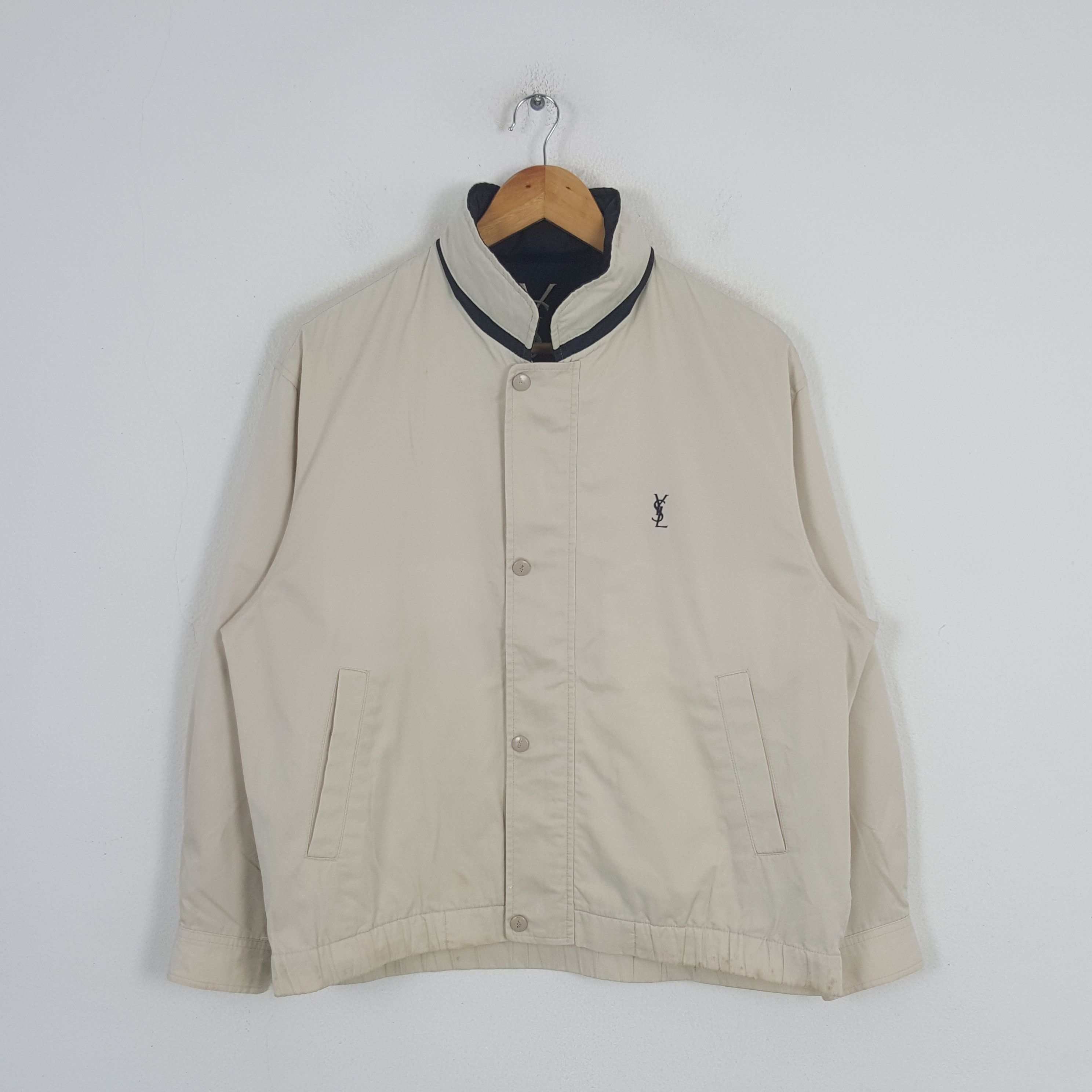 Yves Saint Laurent Vintage Yves Saint Laurent Italian Brand Jacket C292N5 Size US L / EU 52-54 / 3 - 1 Thumbnail