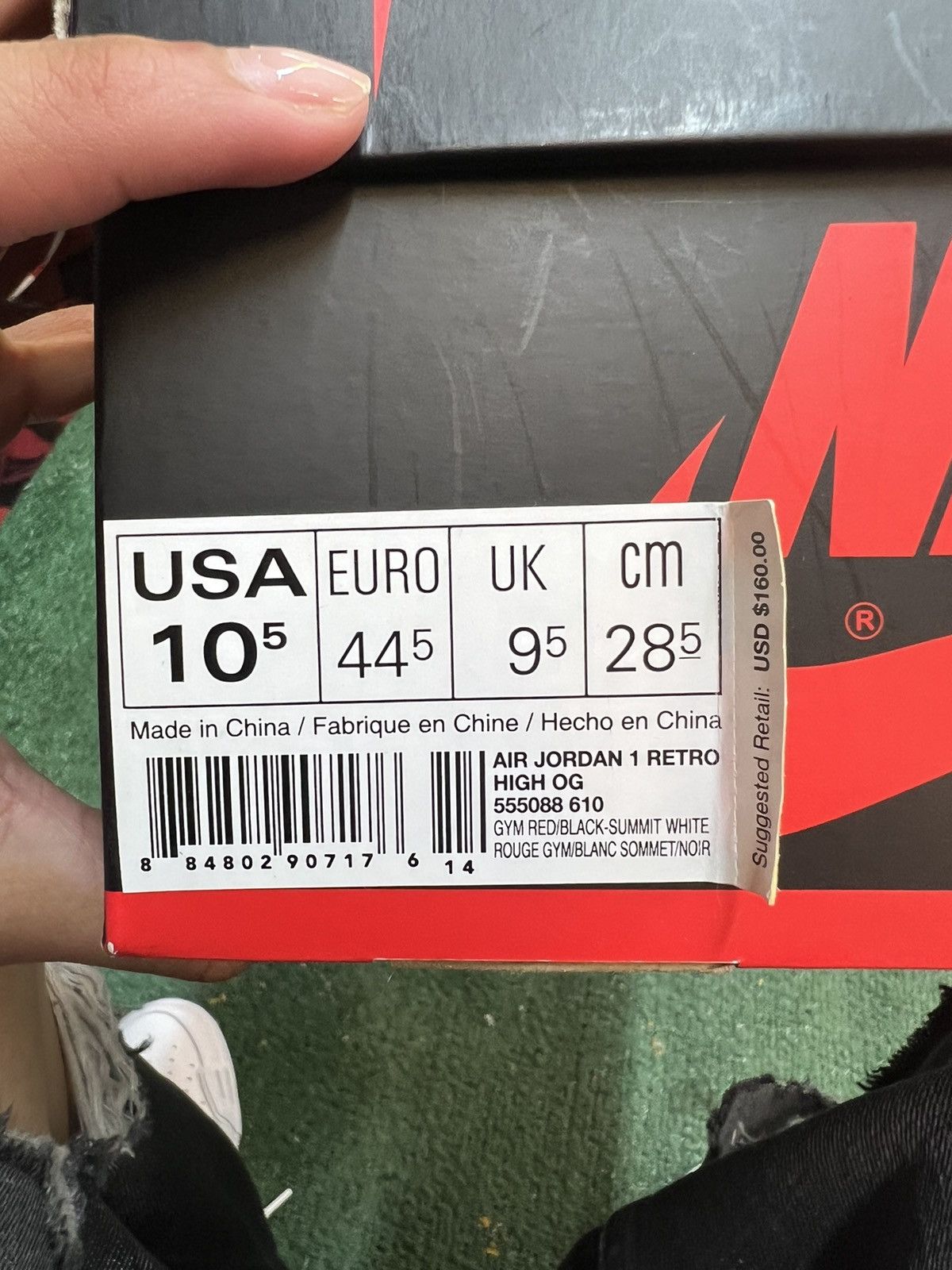 Bred toe retro air jordan 1