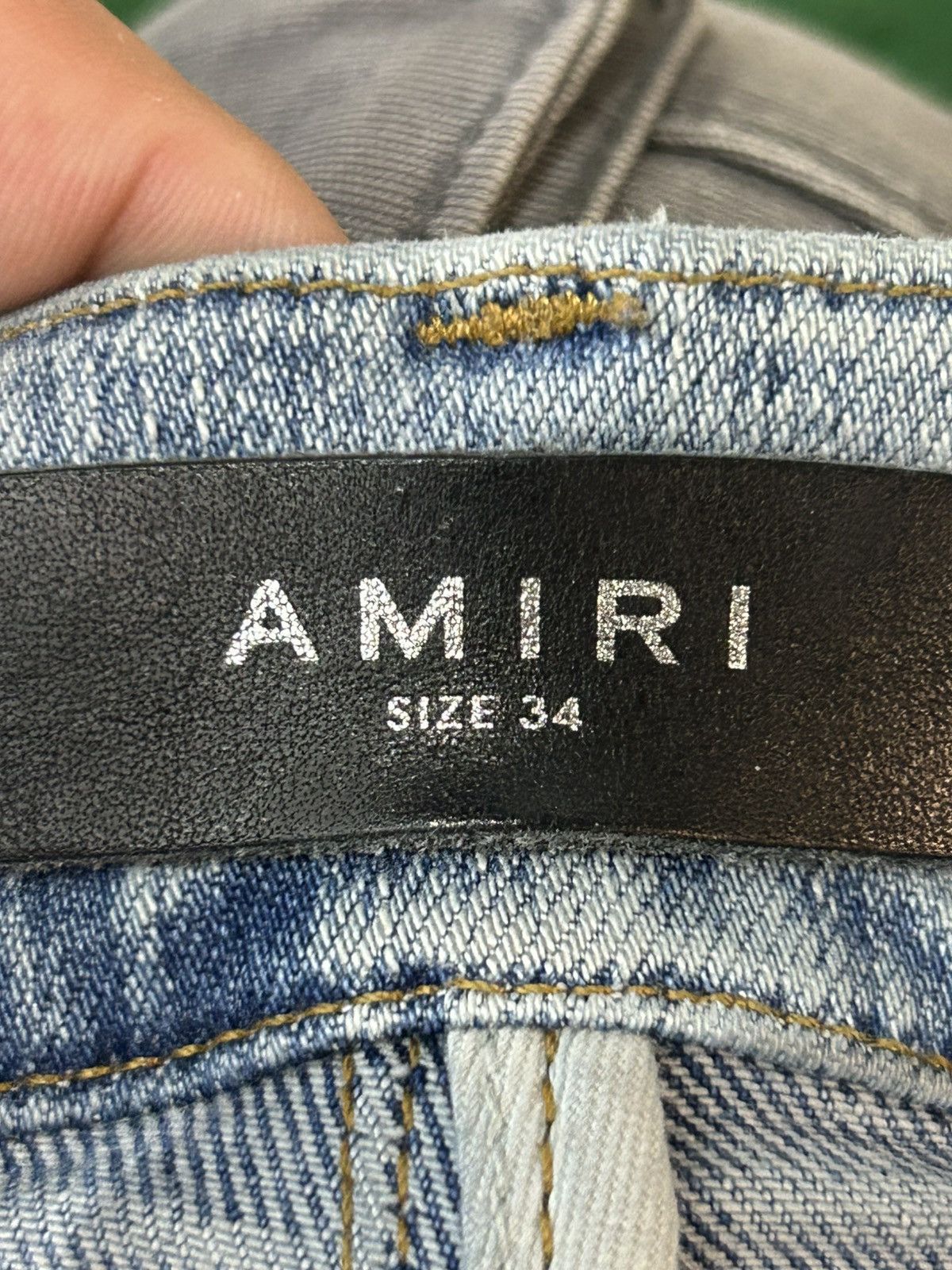 Amiri Amiri Multi Color Bandana Patch Jeans Size US 34 / EU 50 - 8 Thumbnail