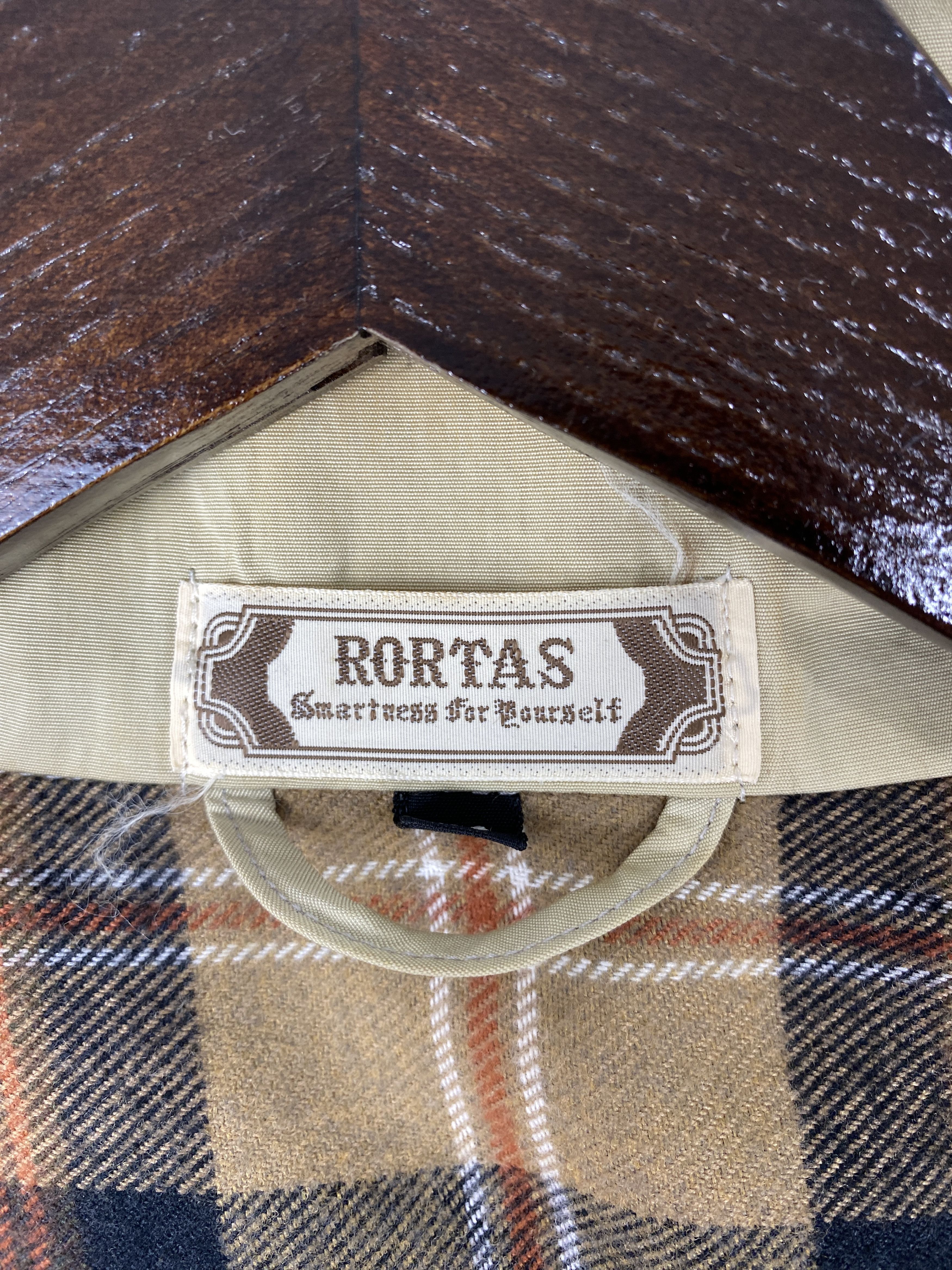 Japanese Brand Vintage Rortas 90s Style Checked Lining Jacket J2126 Size US M / EU 48-50 / 2 - 11 Thumbnail