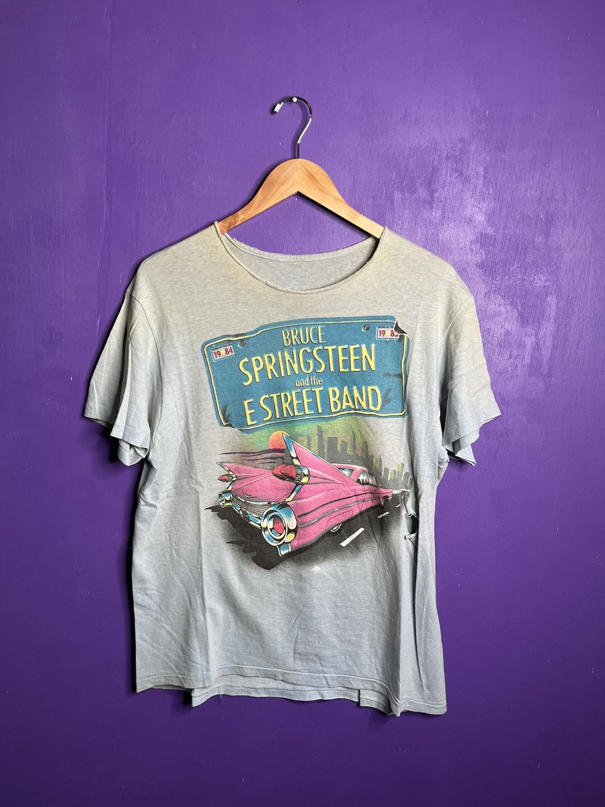 Vintage 1984/85 Bruce Springsteen born in the USA tour tee