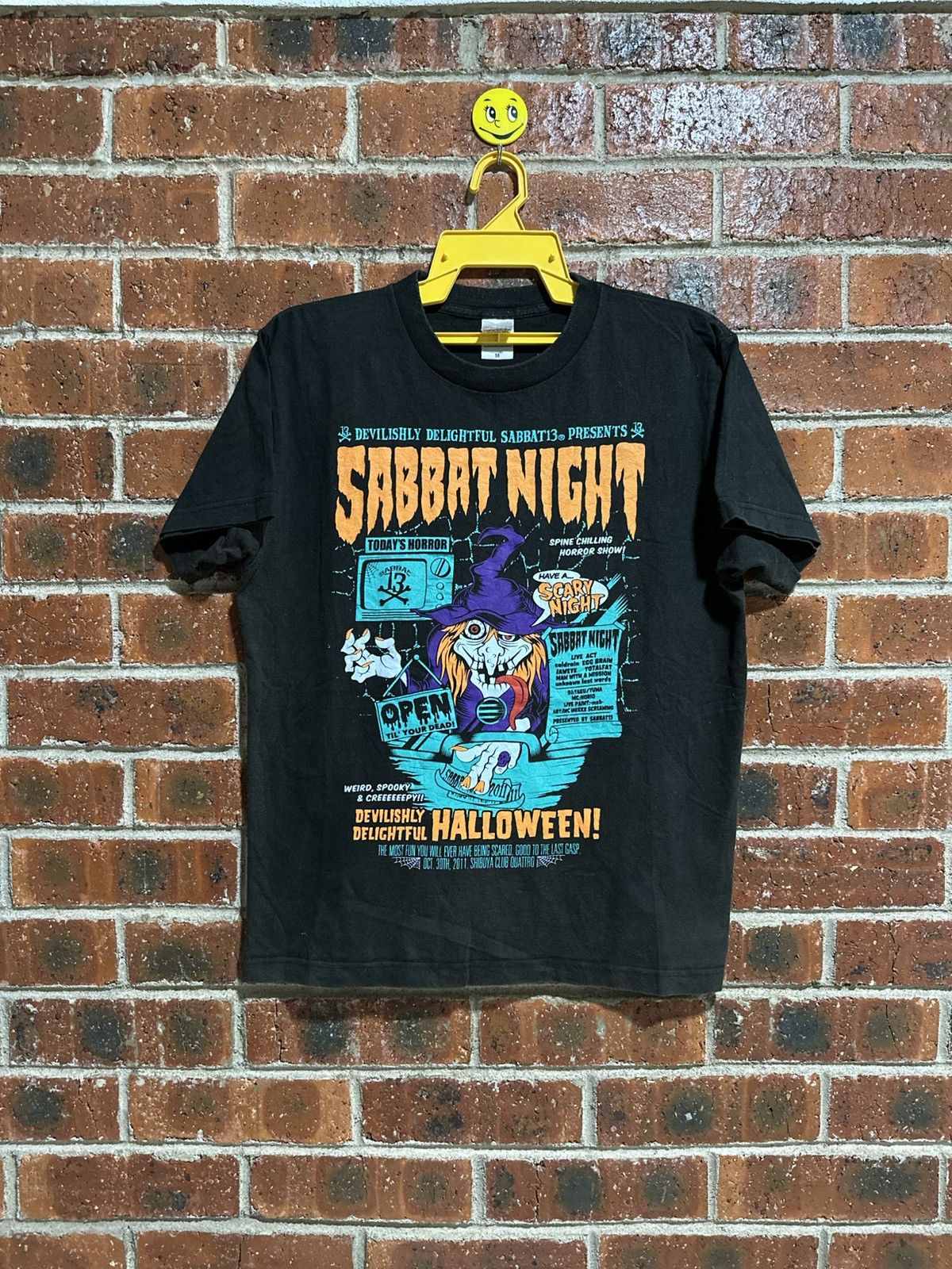 Band Tees × Japanese Brand × Vintage Vintage Sabbat Night Faded Tee Size US M / EU 48-50 / 2 - 1 Thumbnail