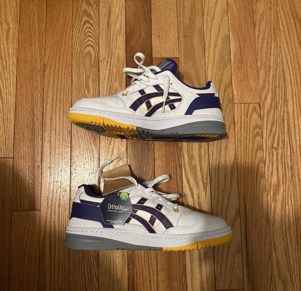 Asics ex89 lakers Size US 9.5 / EU 42-43 - 2 Thumbnail