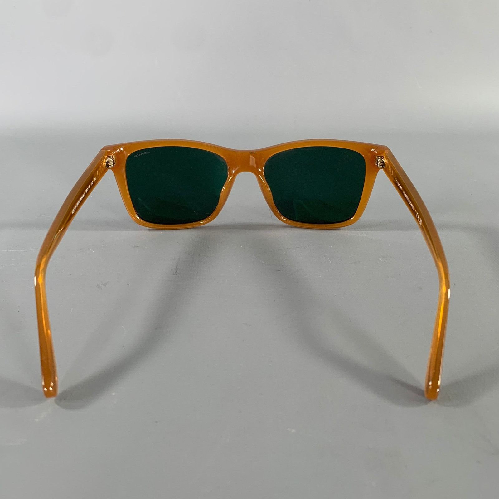 Coach COACH Brown Logo Acetate Sunglasses & Eyewear Size ONE SIZE - 3 Thumbnail
