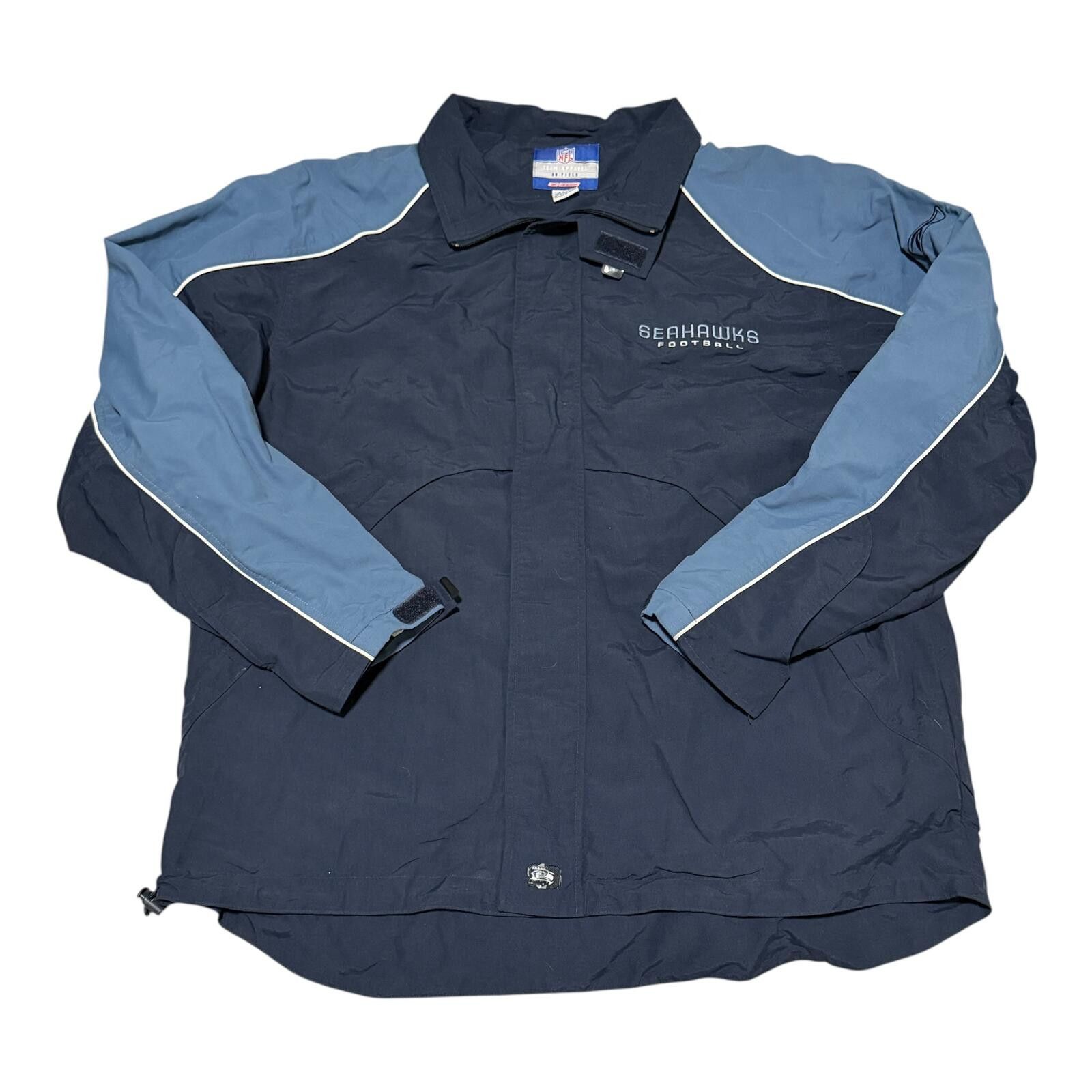 Reebok Vintage 00s Reebok Seattle Seahawks Football Jacket Large Size US L / EU 52-54 / 3 - 1 Thumbnail