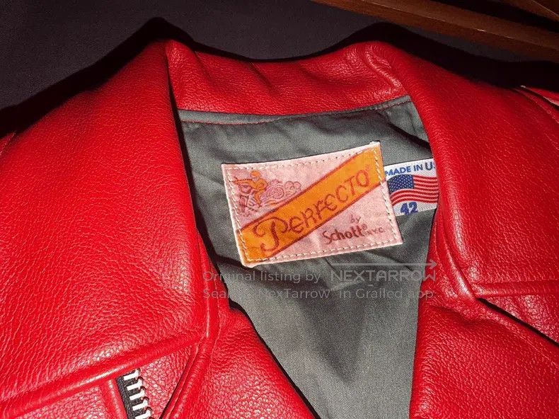 Schott Schott NYC Perfecto Red Horseskin Size US XS / EU 42 / 0 - 4 Thumbnail