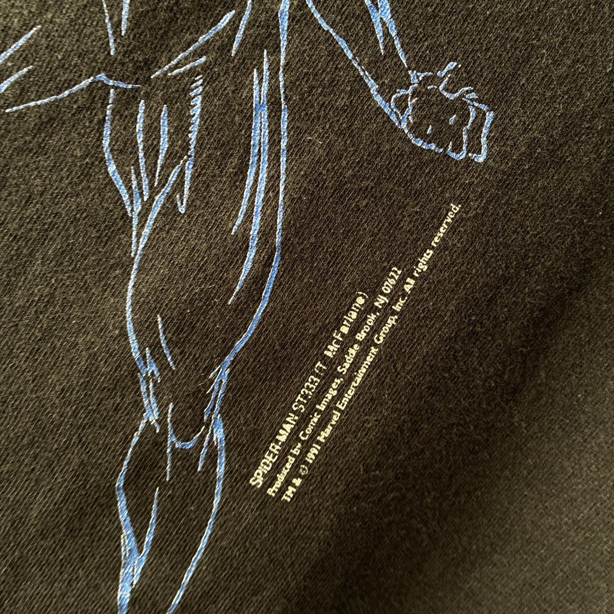Marvel Comics Marvel Vintage 1991 Spider-man Print T Shirt Size US XL / EU 56 / 4 - 6 Thumbnail