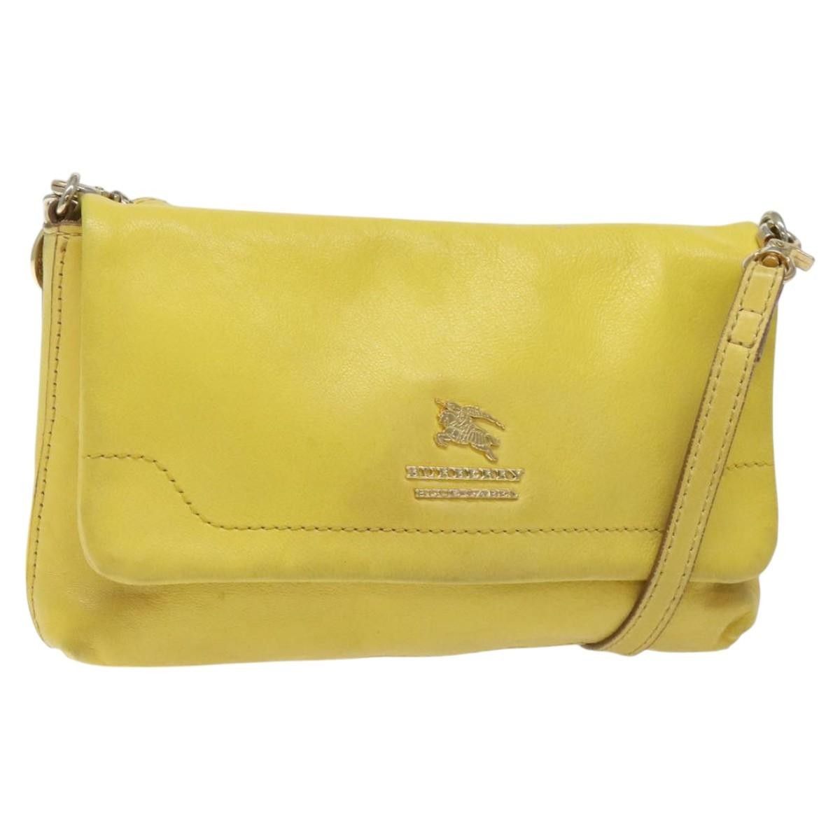 Burberry Burberry Flap Shoulder Bag Leather Size ONE SIZE - 1 Thumbnail