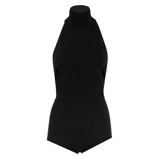 Max Mara MAX MARA Women Bodysuit Tops 2511361283600 BLACK Size M / US 6-8 / IT 42-44 - 1 Thumbnail