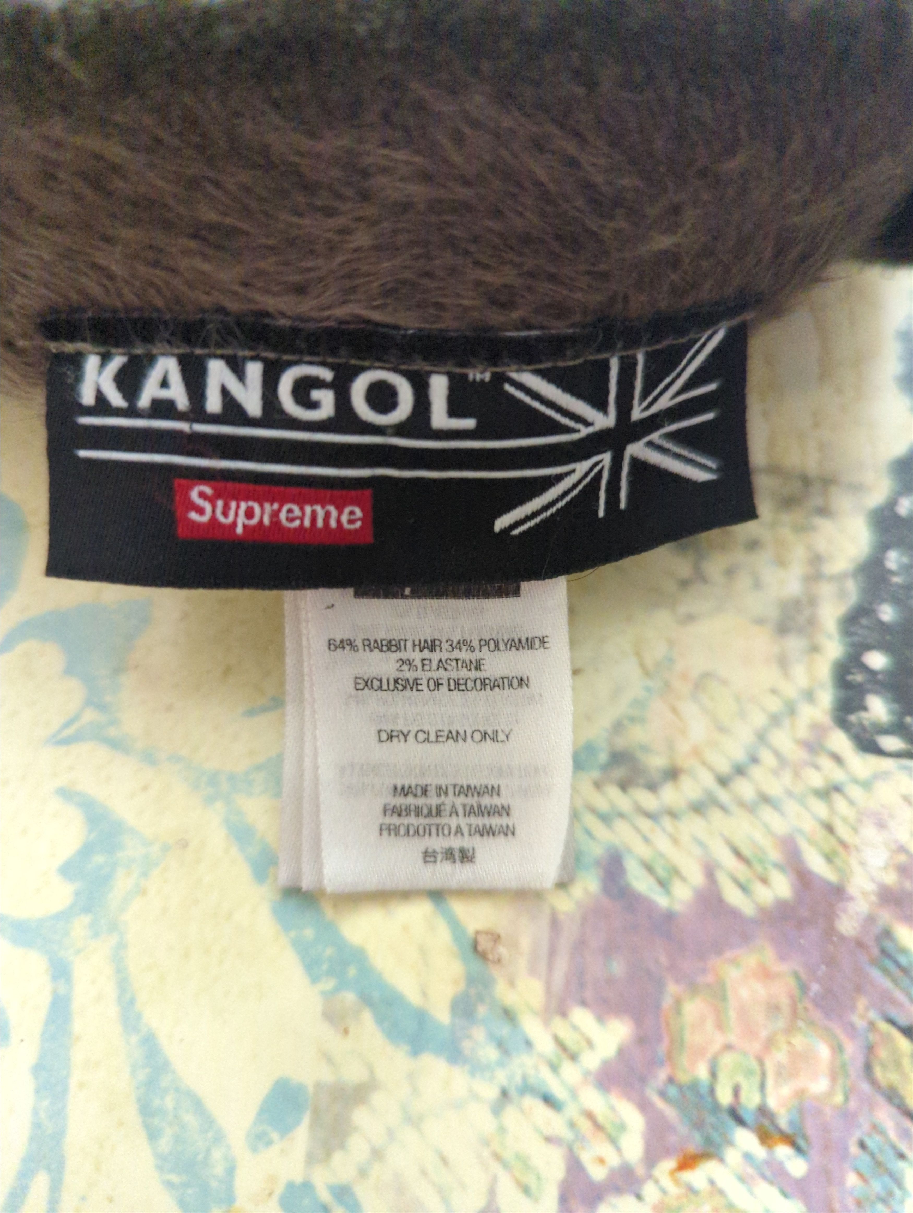 Kangol × Supreme Supreme Kangol Furgora Script BeanieBrown Size ONE SIZE - 5 Thumbnail
