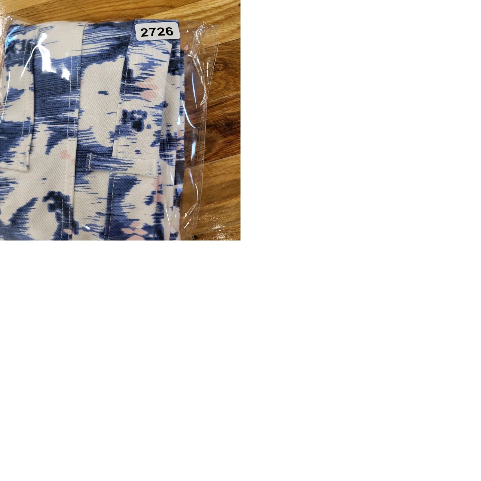 Vintage TIME AND TRU Stretch Pants Women's Size L Leggings Floral Pockets Preppy Shirt Size 36" / US 14 / IT 50 - 9 Thumbnail