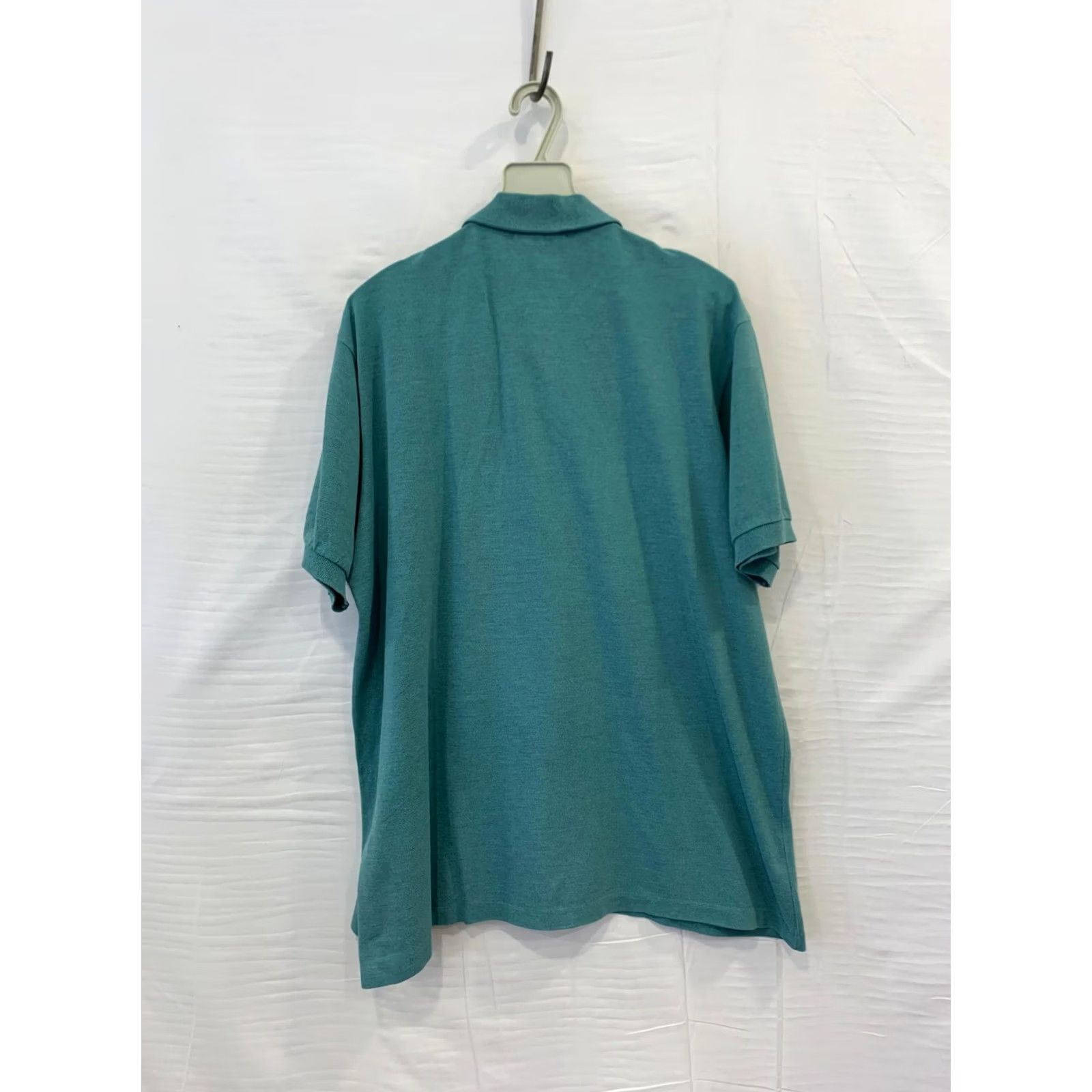 Lacoste VTG Lacoste Polo Shirt Made France Teal Heathered 80s XL Men Size US XL / EU 56 / 4 - 2 Thumbnail