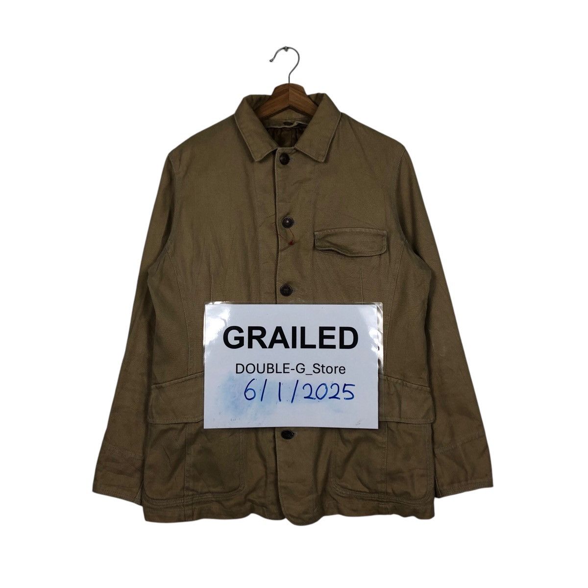 Japanese Brand 📌Vintage Unknown Brand Chore Worker Jacket Issey Miyake Size US M / EU 48-50 / 2 - 1 Thumbnail