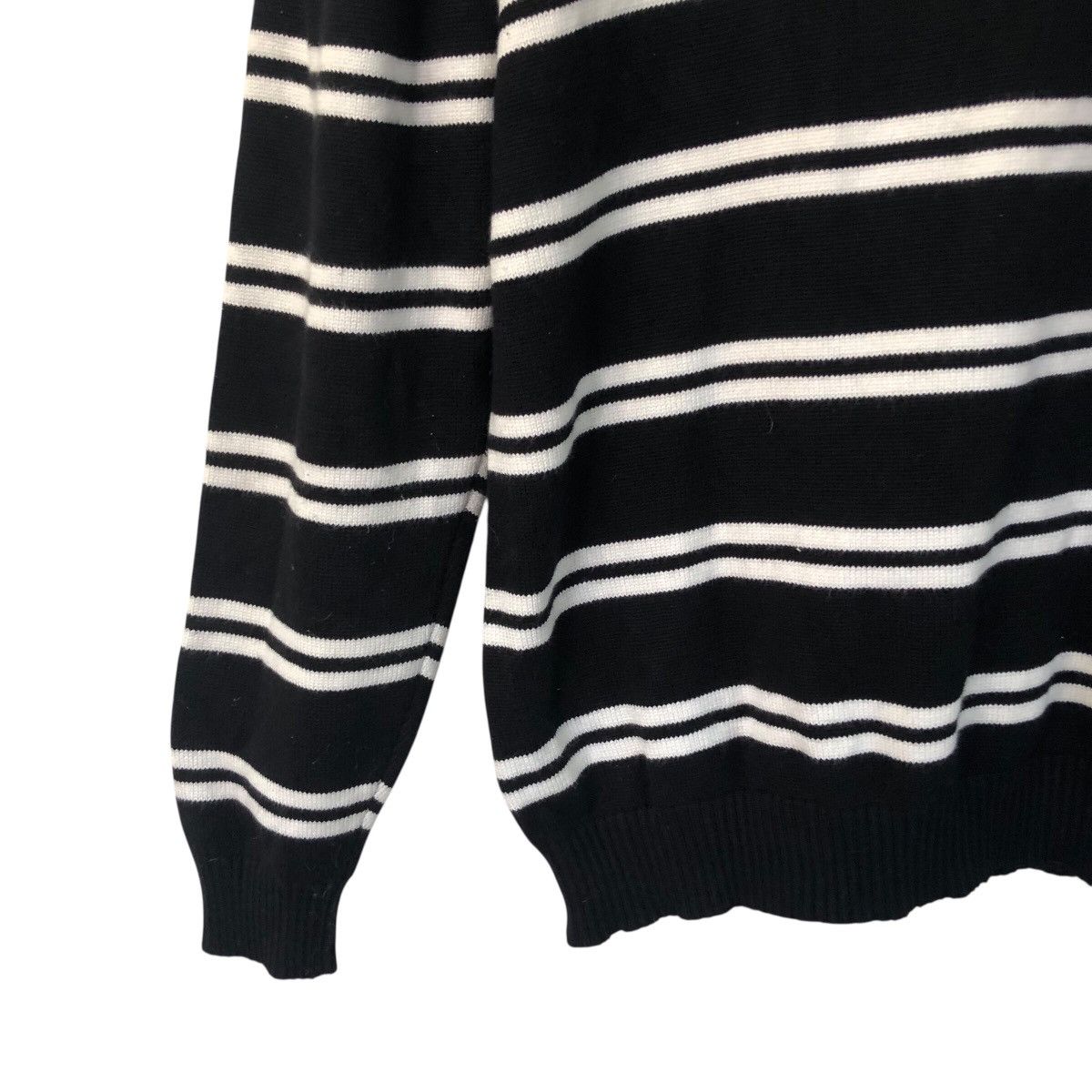 Pull & Bear Vintage Pull & Bear Crewneck Striped Knitwear Sweater Jumper Size US L / EU 52-54 / 3 - 7 Thumbnail