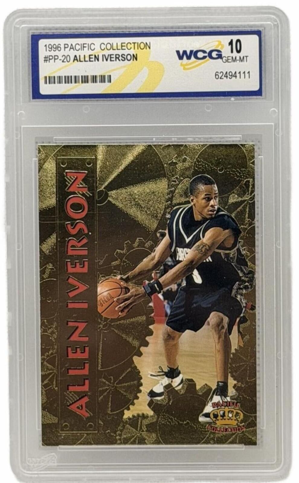 Other 1996 Pacific Collection Allen Iverson Basketball Card #PP-20 Size ONE SIZE - 1 Thumbnail
