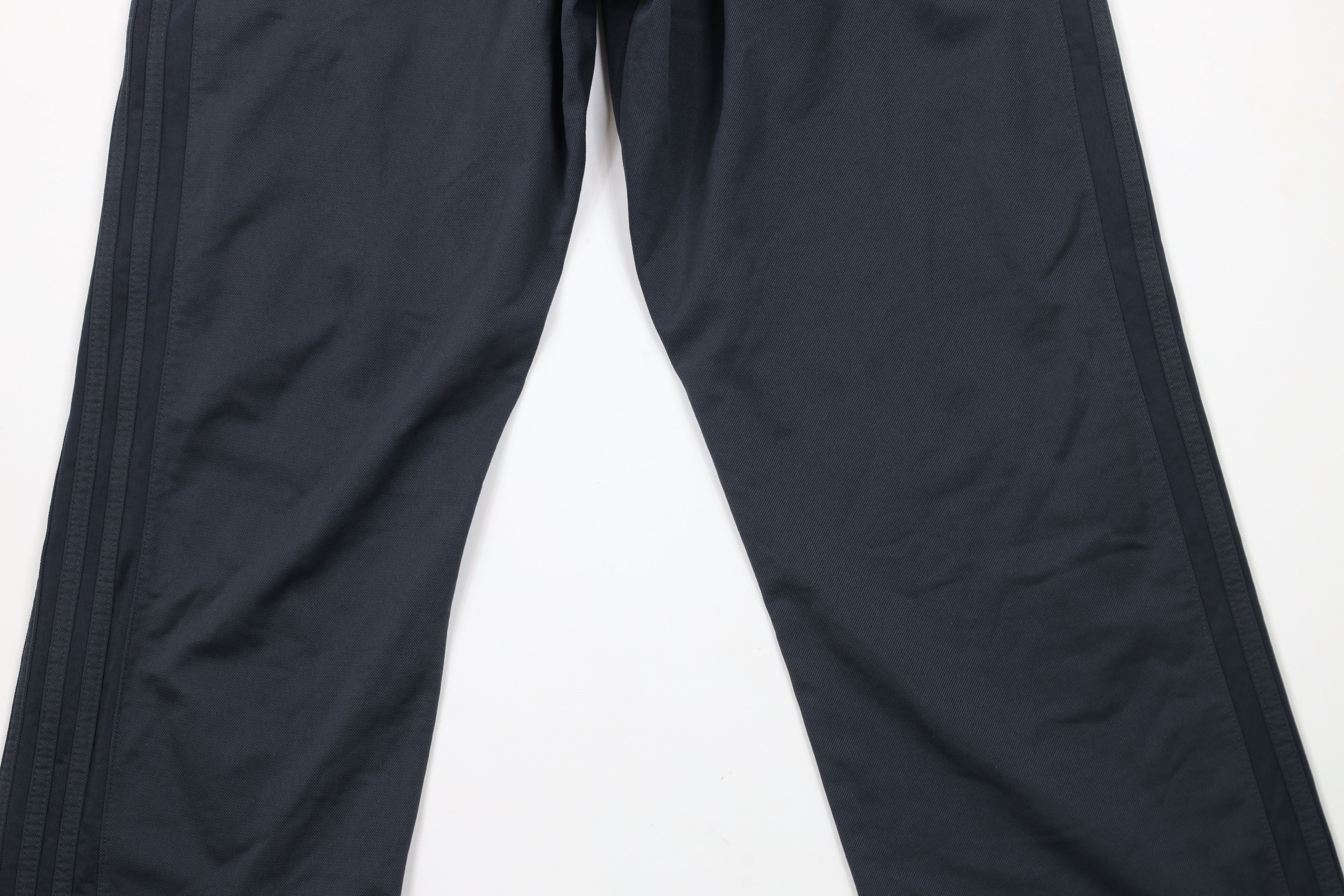 Adidas × Vintage Vintage Y2K Adidas Spell Striped Wide Leg Sweatpants Gray Size US 34 / EU 50 - 10 Thumbnail