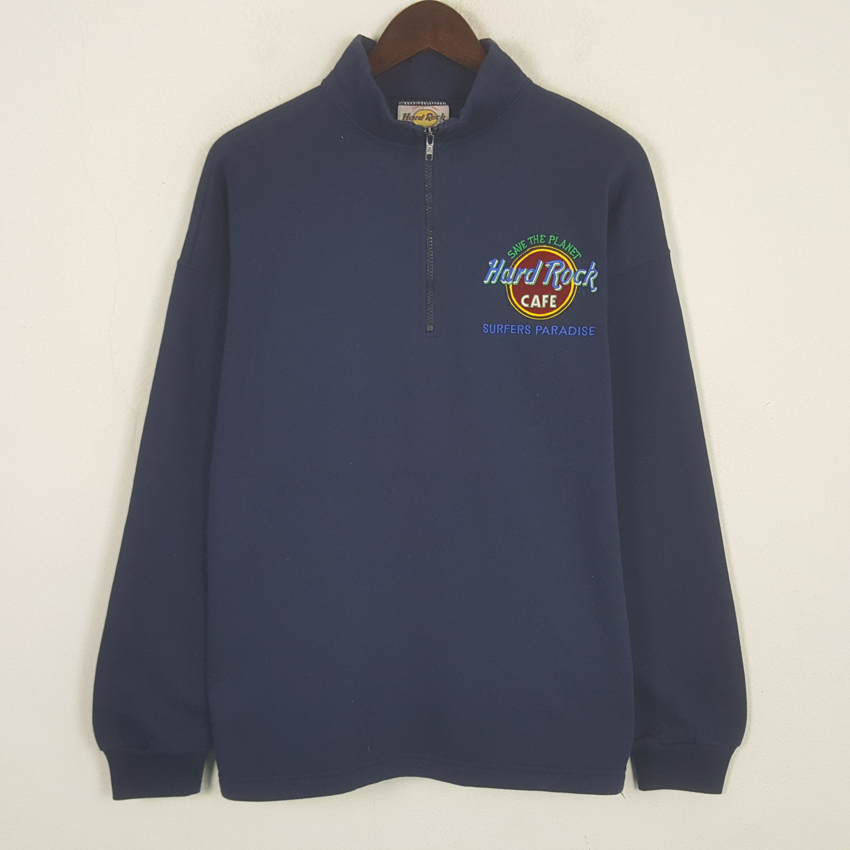 Hard Rock Cafe Vintage Hard Rock Surfers Parades Sweatshirt Size US L / EU 52-54 / 3 - 1 Thumbnail