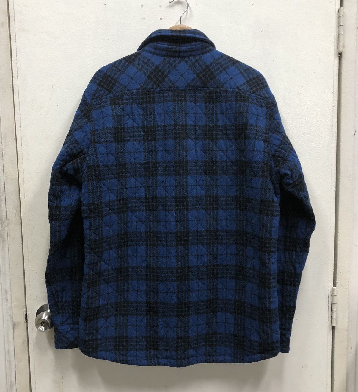 Uniqlo Uniqlo Flanel Checked Lined Quilted Shirt Jacket Size US XL / EU 56 / 4 - 3 Thumbnail