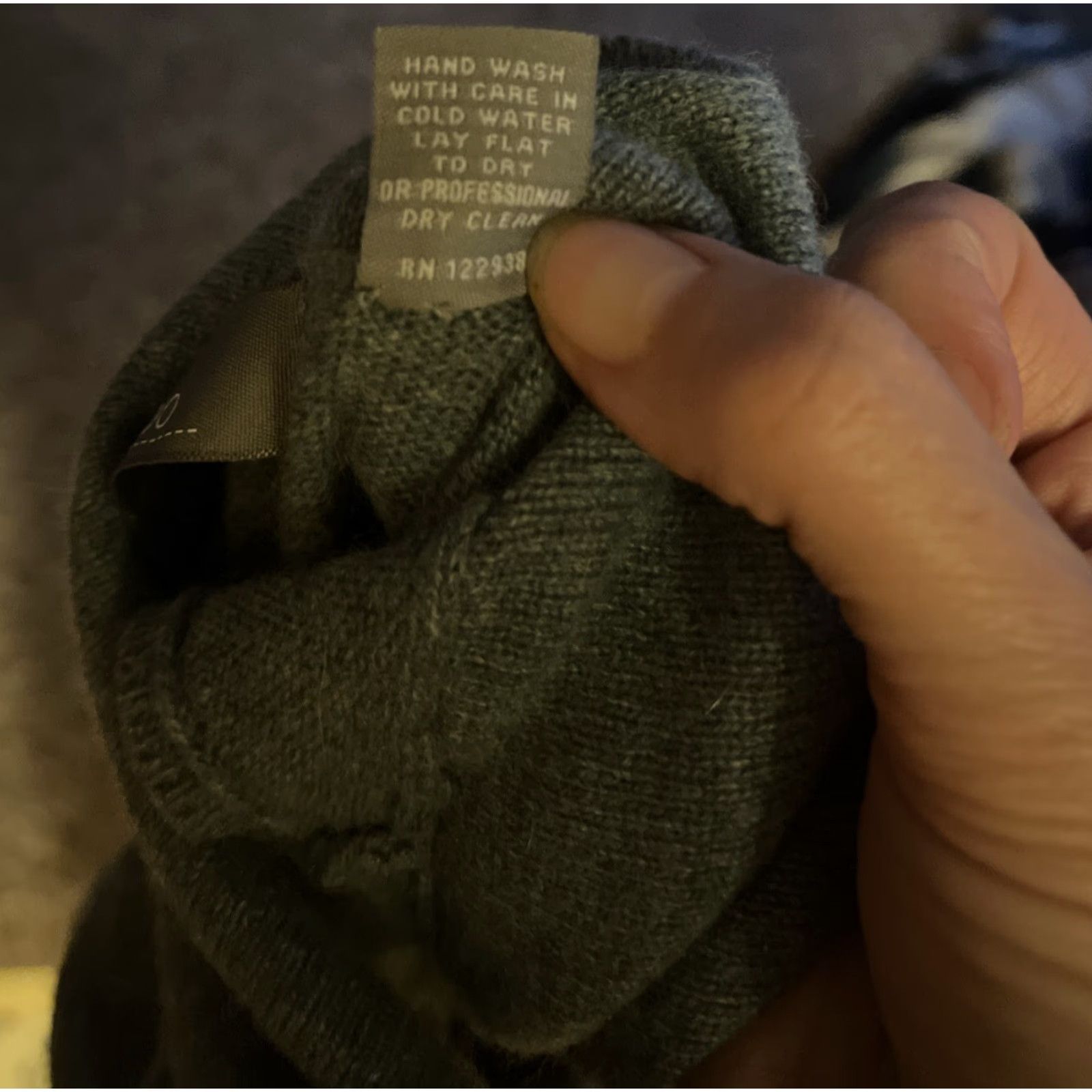 Vintage VINTAGE VKOO Women's Sweater Vest - Grain Cashmere Knit Sleeveless Gray 100% Casual Bohemian Size Small Size S / US 4 / IT 40 - 5 Thumbnail