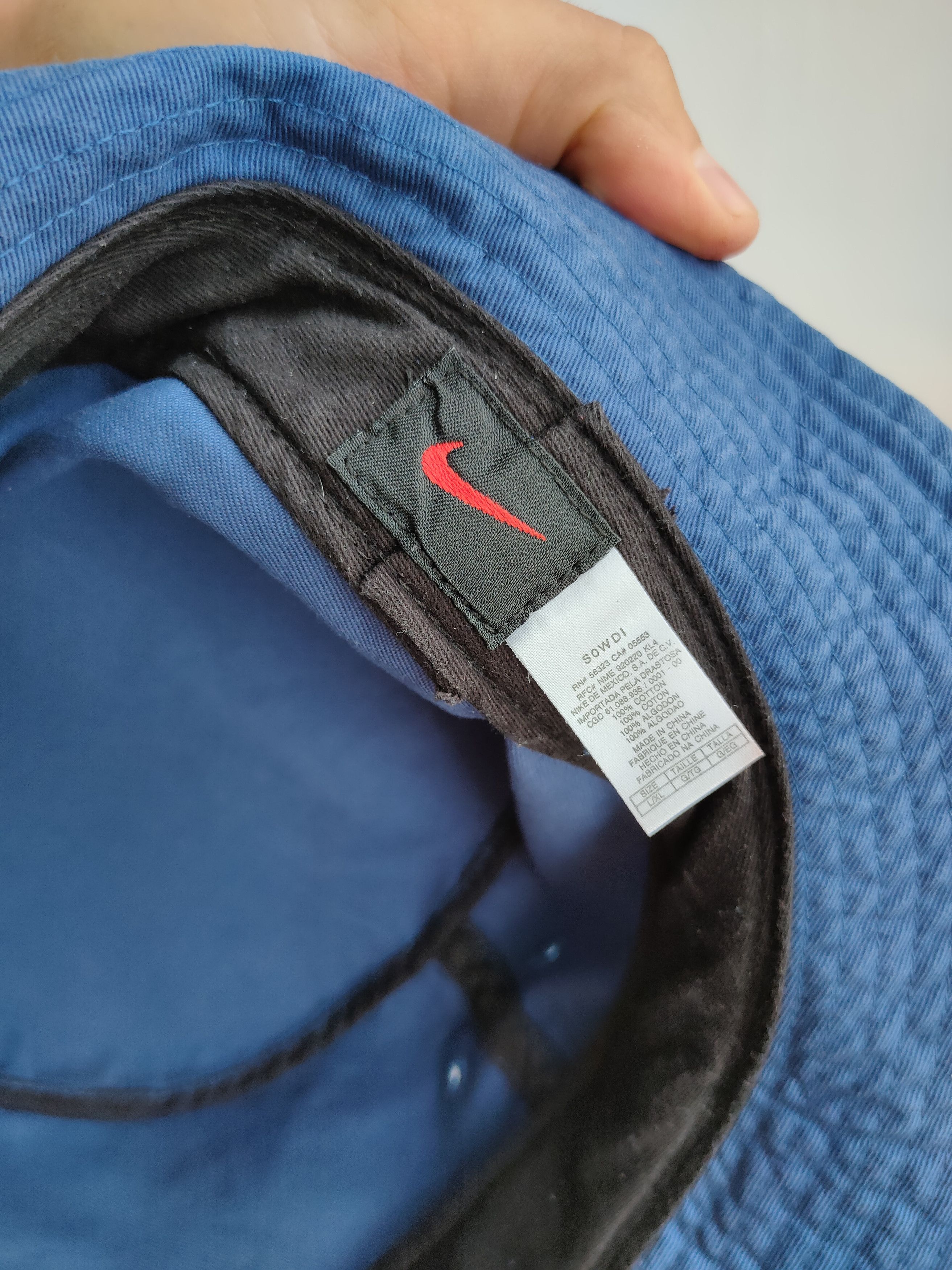 Nike Nike vintage bucket hat panama nike logo rare hat Size ONE SIZE - 8 Thumbnail