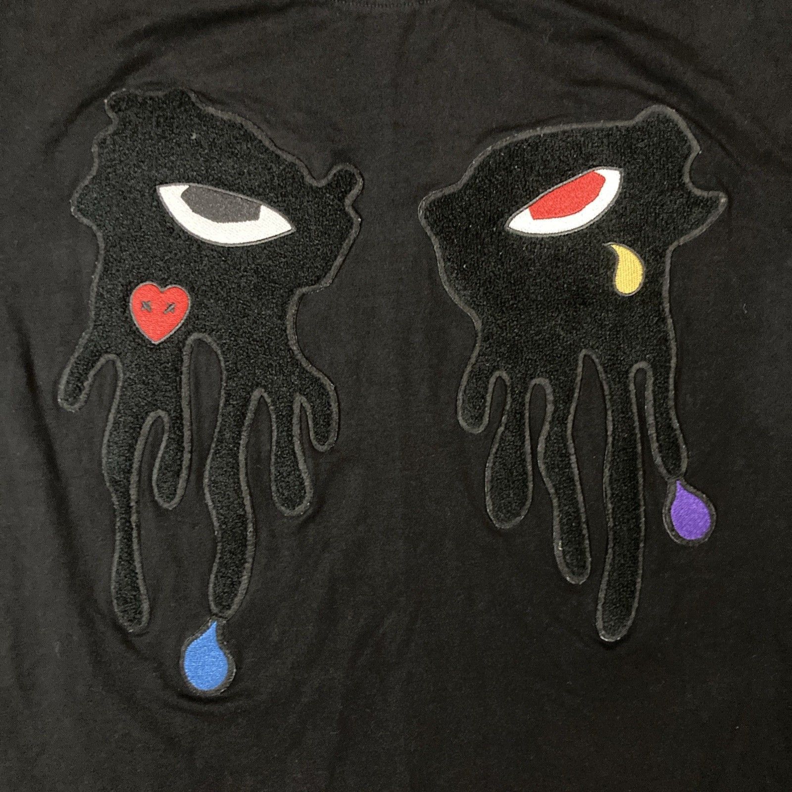 Other Roku Studio Dripping Eyes Tear Drop Black Shirt Size XL Size US XL / EU 56 / 4 - 2 Thumbnail