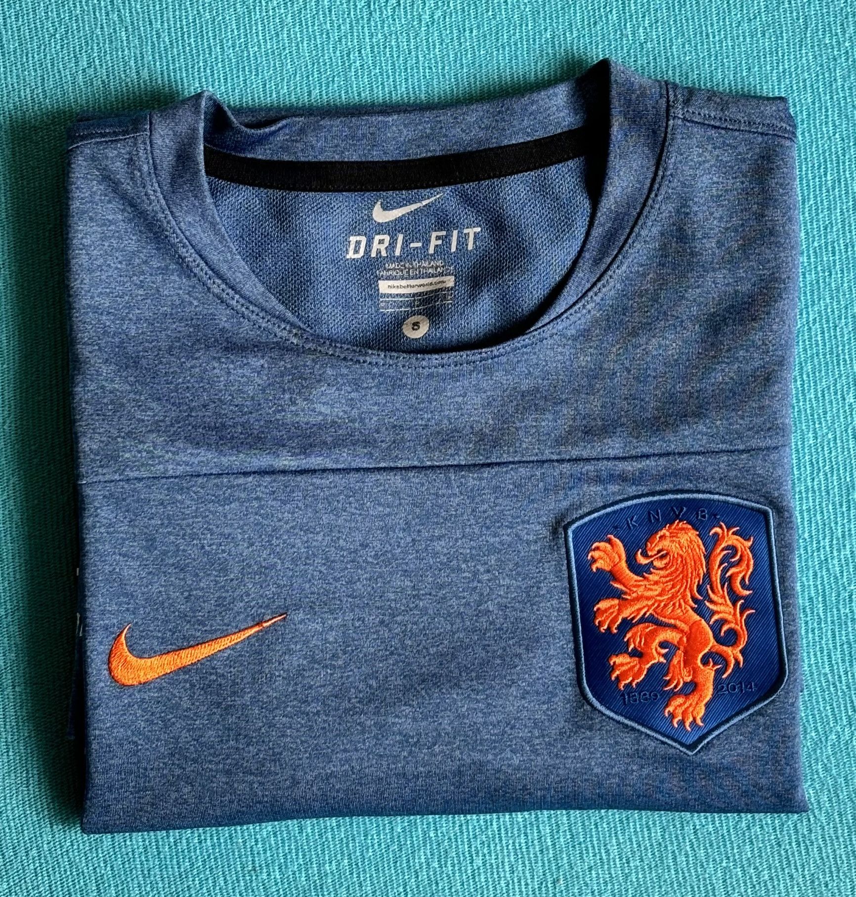 Nike Netherlands 2014 Nike Training Jersey Size. S Size US S / EU 44-46 / 1 - 17 Thumbnail