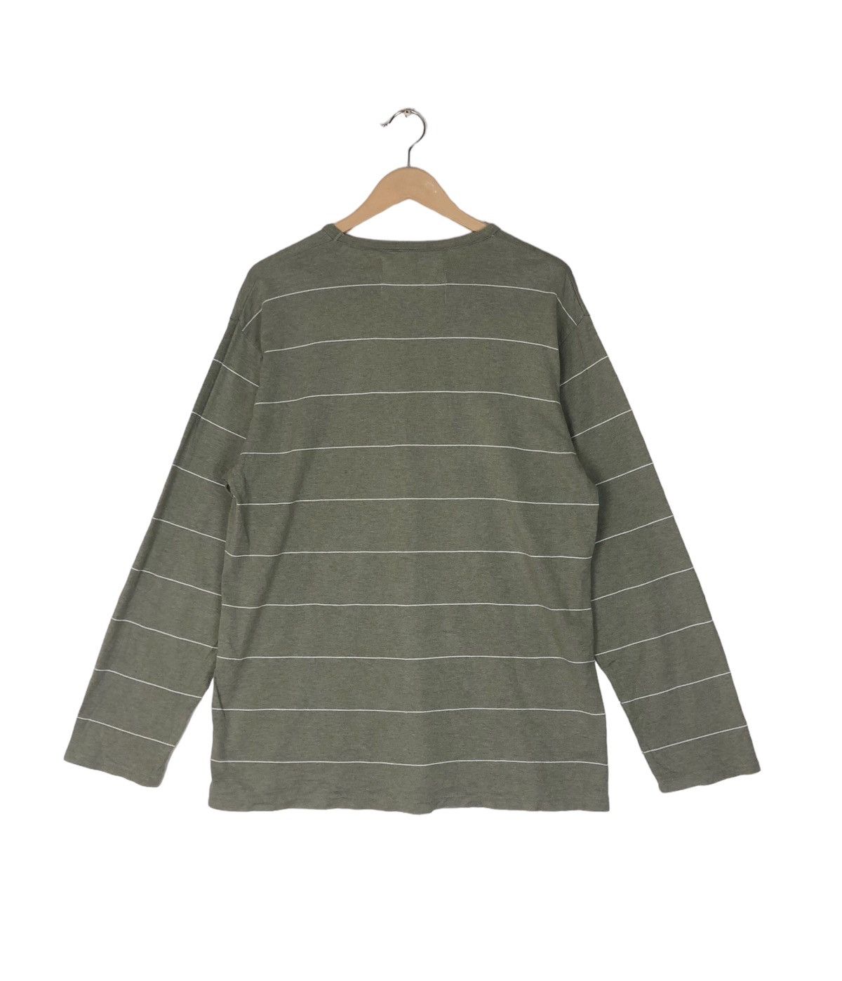 Japanese Brand Brth Breath x Number Nine Stripe Longsleeve T shirt Size US XL / EU 56 / 4 - 2 Thumbnail