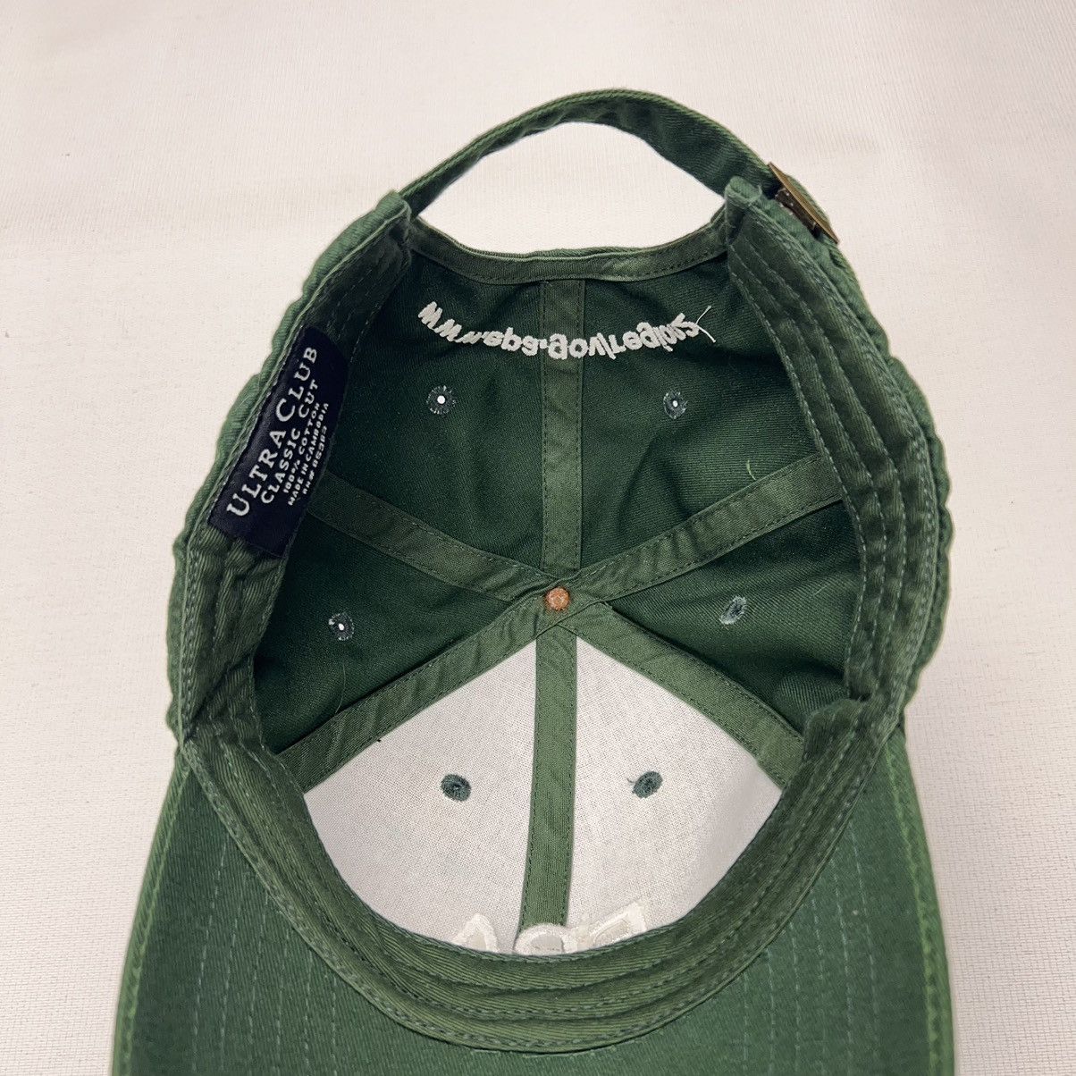 Vintage EPA Hat Cap Green Environmental Nature Animals Strapback Size ONE SIZE - 10 Thumbnail
