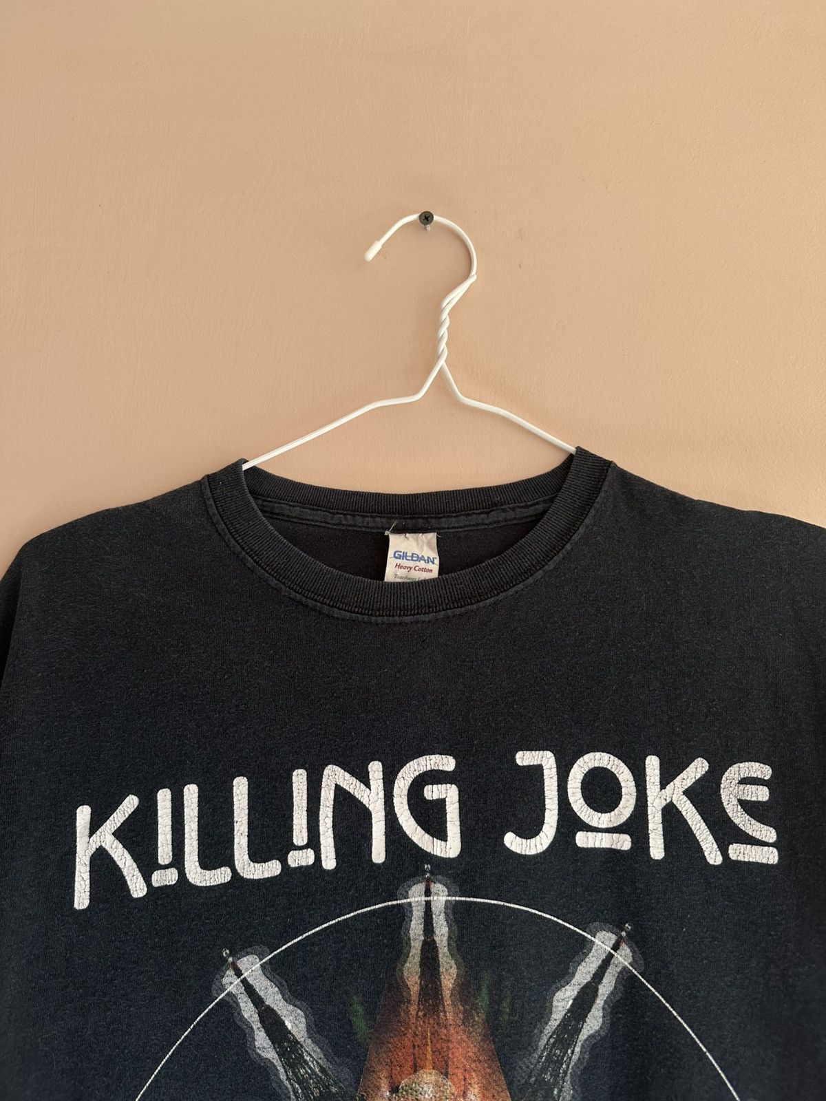 Band Tees Vintage Killing Joke Pylon Big Logo Black T-Shirt Size M Size US L / EU 52-54 / 3 - 5 Thumbnail