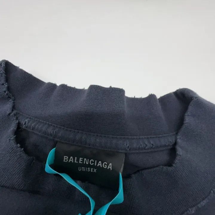 Balenciaga Balenciaga Black Vintage Short Sleeve T-Shirt 0079-2507 Size M / US 6-8 / IT 42-44 - 4 Thumbnail