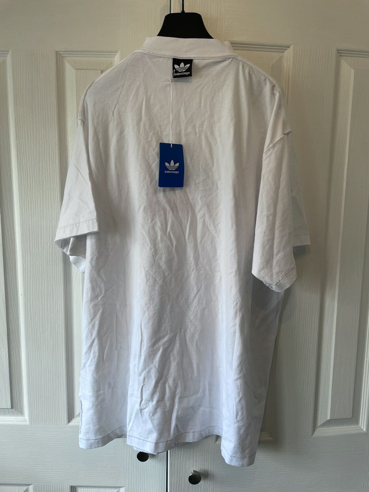 Balenciaga Spring23 Adidas Oversized Logo T-Shirt NWT | Grailed